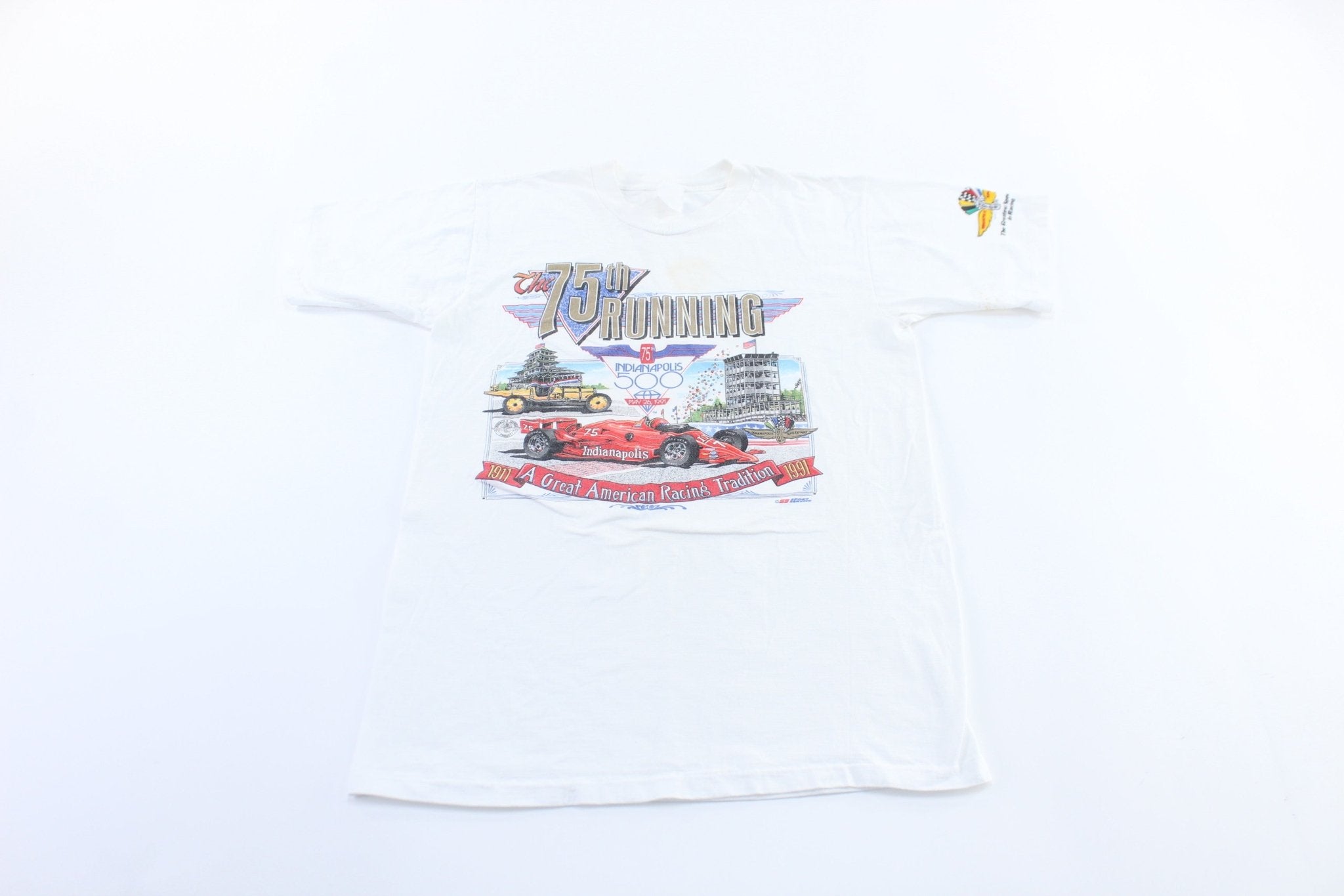 1991 Indianapolis 500 American Racing Tradition Graphic T - Shirt - ThriftedThreads.com