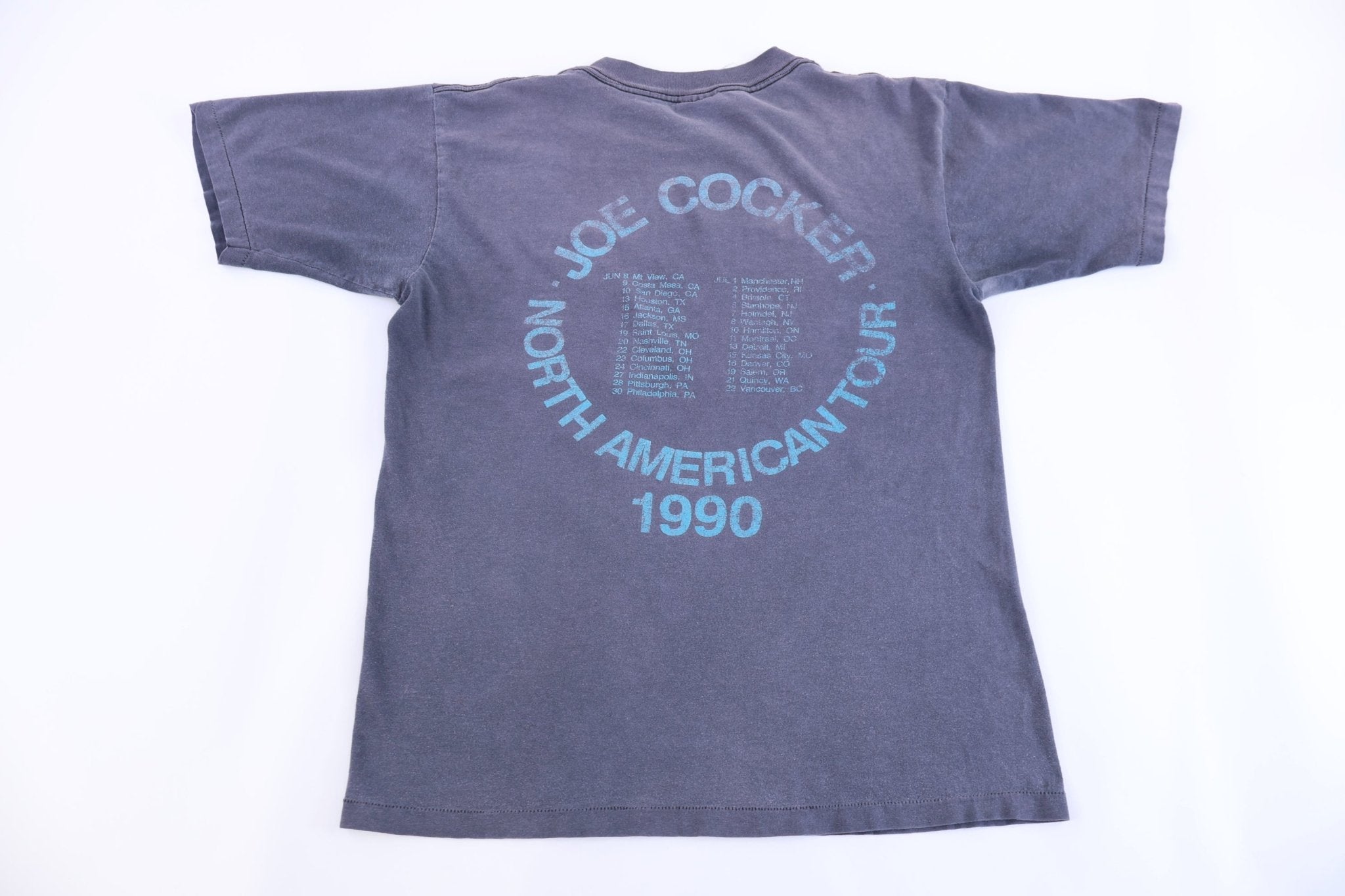 1991 Joe Cocker Live On Tour T-shirt - Shirts & Tops - Thrifted Threads