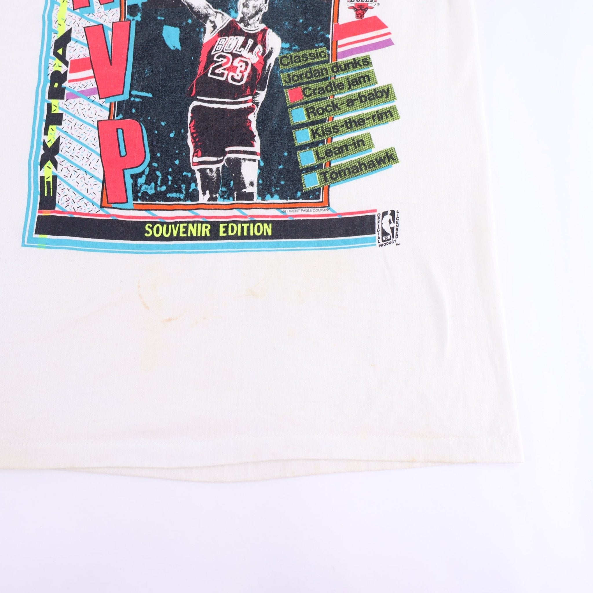 1991 Michael Jordan Chicago Bulls MVP T-shirt - Shirts & Tops - Thrifted Threads