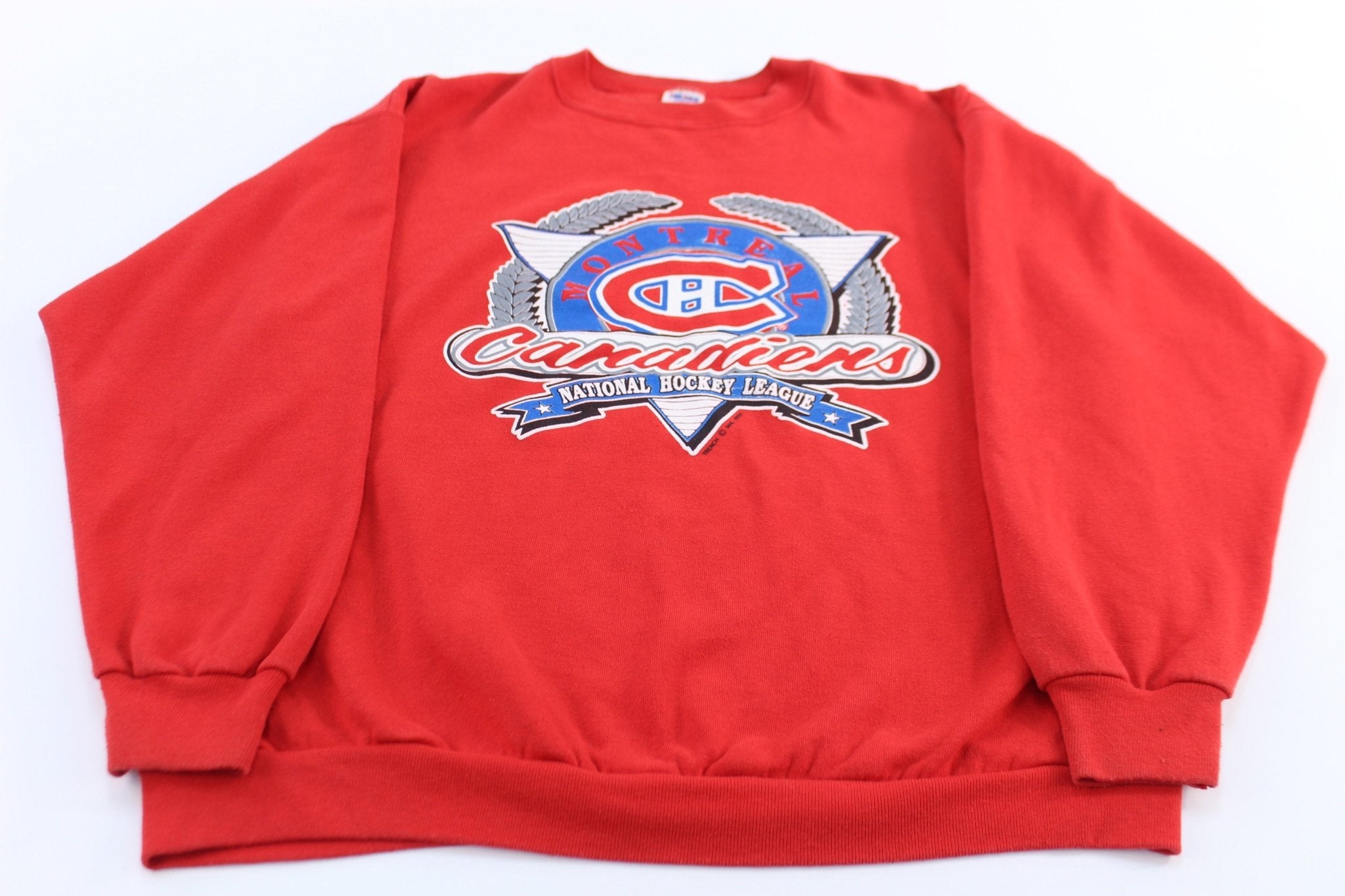 1991 Montreal Canadiens Hockey Graphic Sweatshirt - ThriftedThreads.com