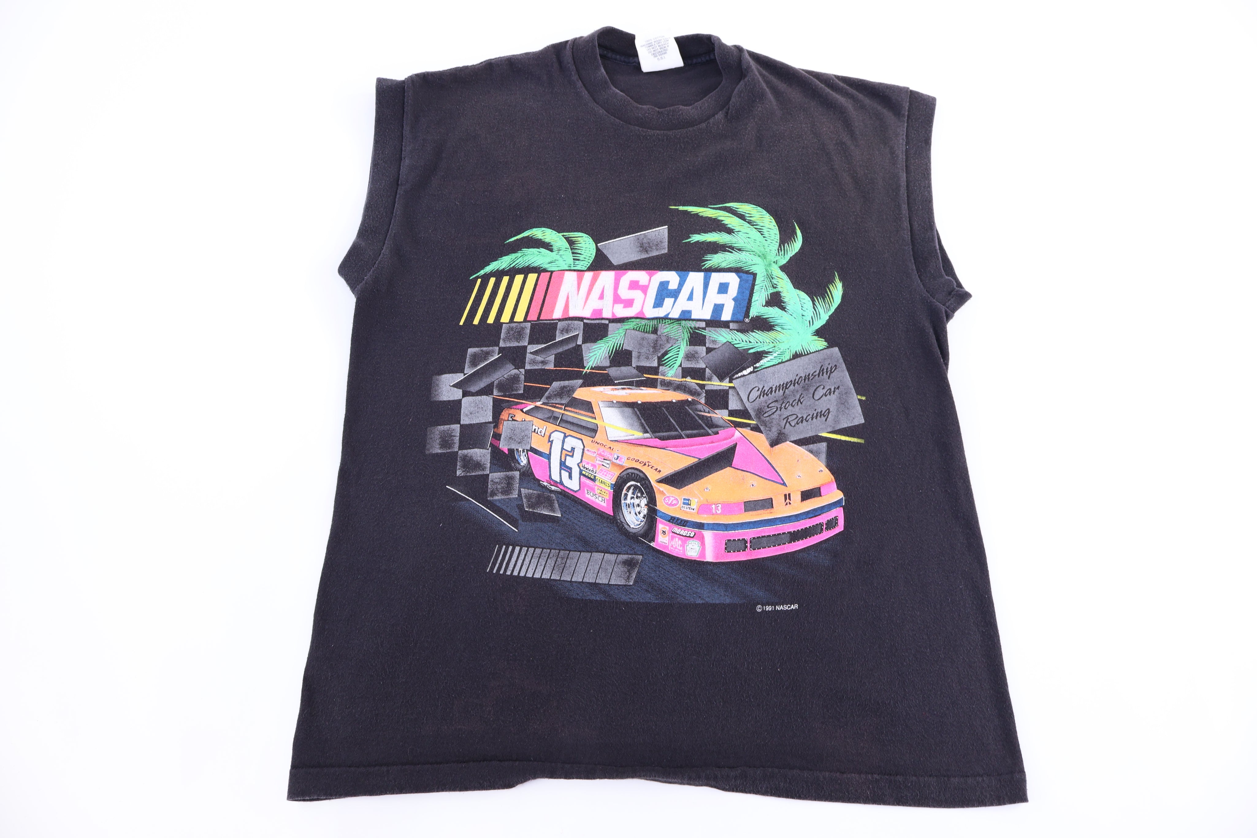 1991 Nascar Racing Graphic Tank Top - Shirts & Tops - Thrifted Threads