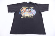 1991 Operation Rock & Roll Tour T-shirt - Shirts & Tops - Thrifted Threads