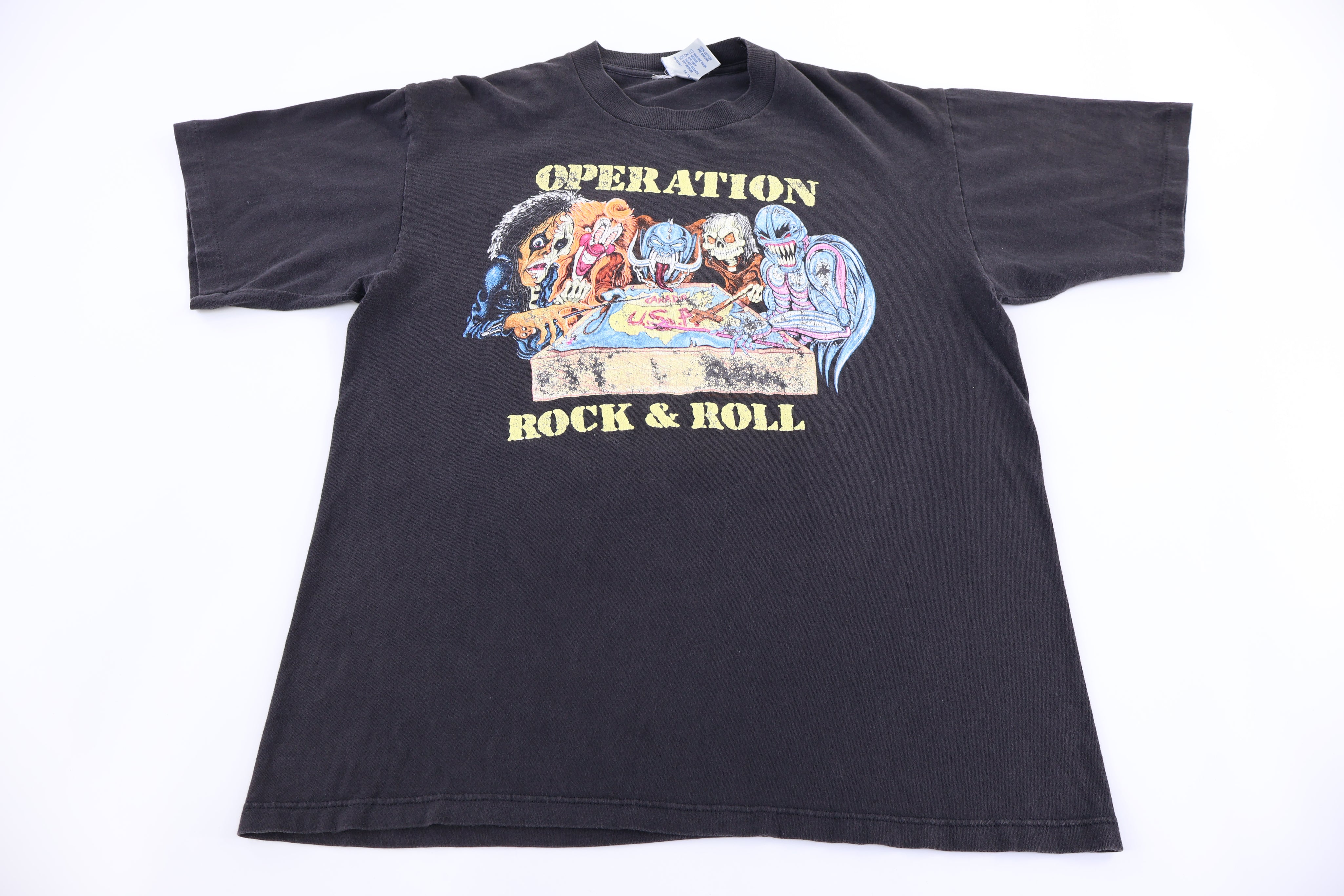 1991 Operation Rock & Roll Tour T-shirt - Shirts & Tops - Thrifted Threads