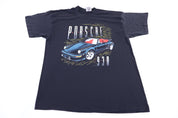 1991 Porsche 930 Graphic T-shirt - Shirts & Tops - Thrifted Threads