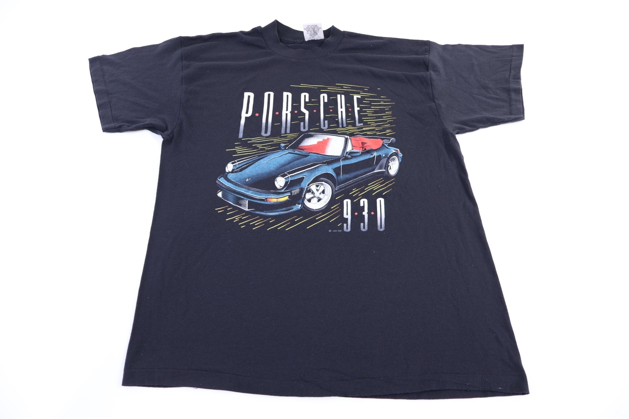 1991 Porsche 930 Graphic T-shirt - Shirts & Tops - Thrifted Threads