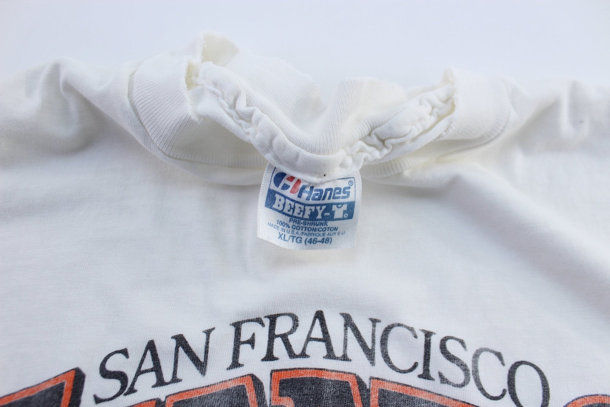 1991 San Francisco Giants Baseball Tank Top - ThriftedThreads.com