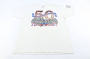 1991 South Dakota Mt. Rushmore 50th Anniversary T-Shirt - ThriftedThreads.com
