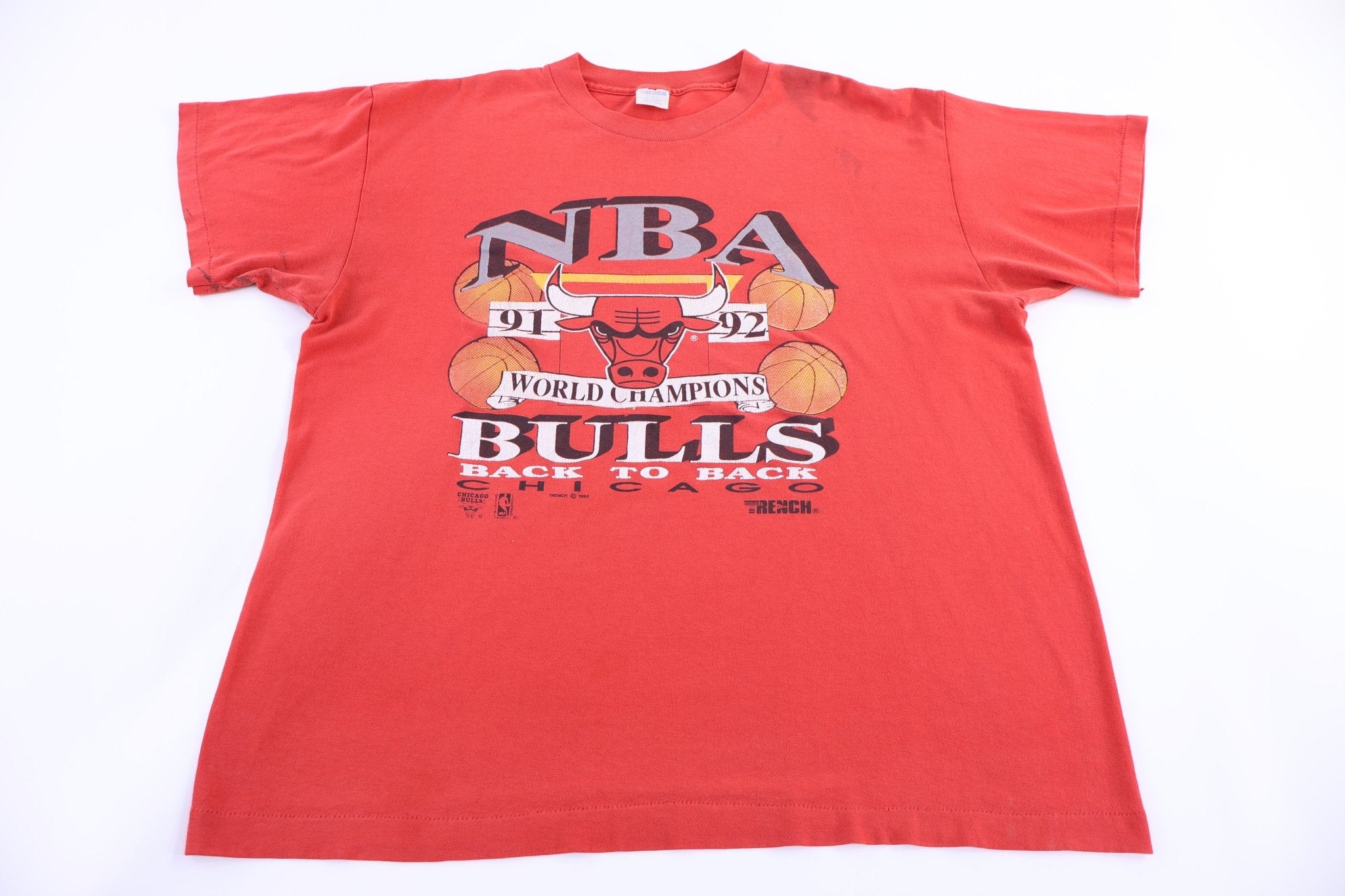 1992 Chicago Bulls Basketball Champions T-shirt - Shirts & Tops - Thrifted Threads