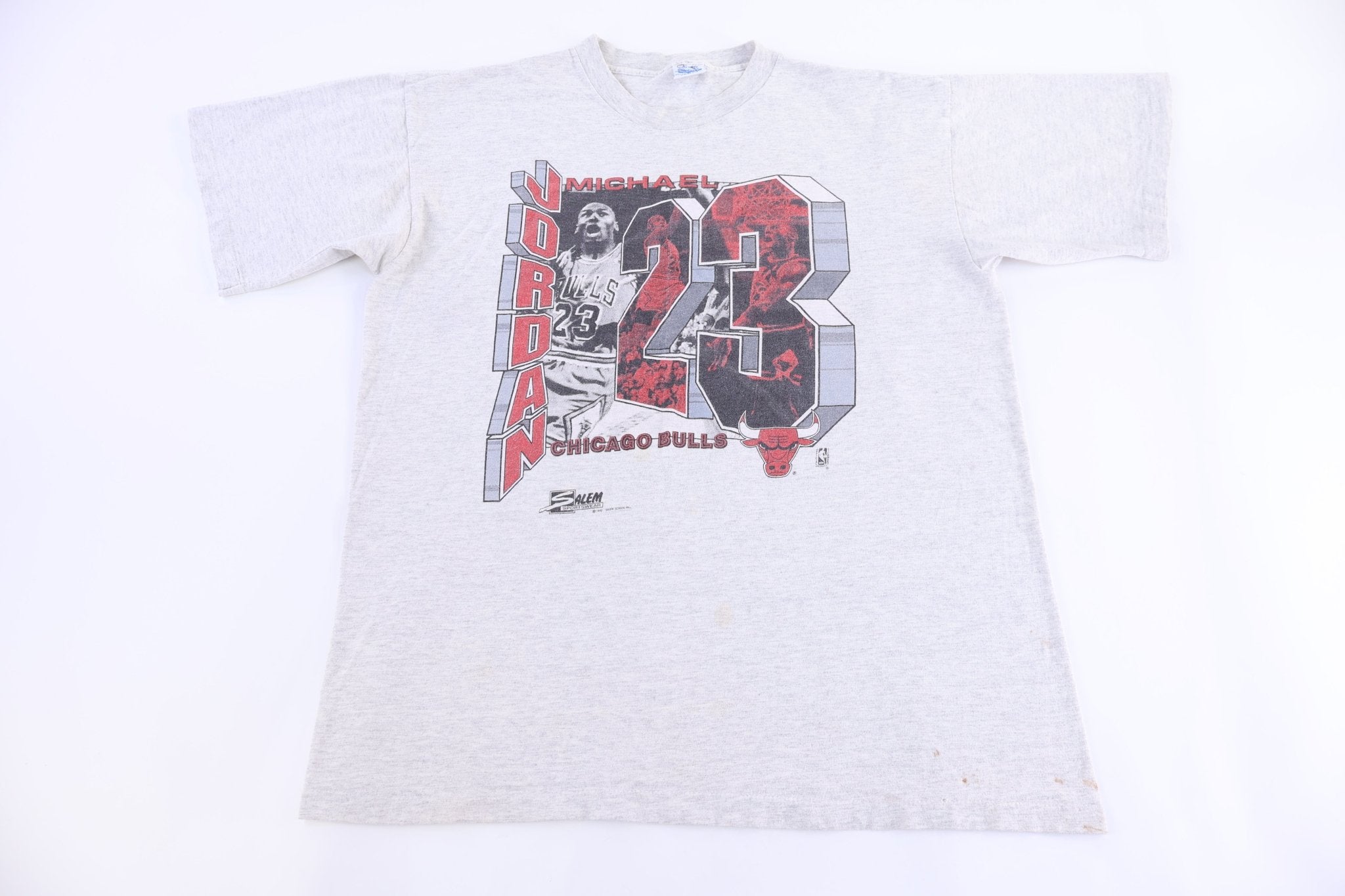 1992 Chicago Bulls Michael Jordan Basketball T-shirt - Shirts & Tops - Thrifted Threads