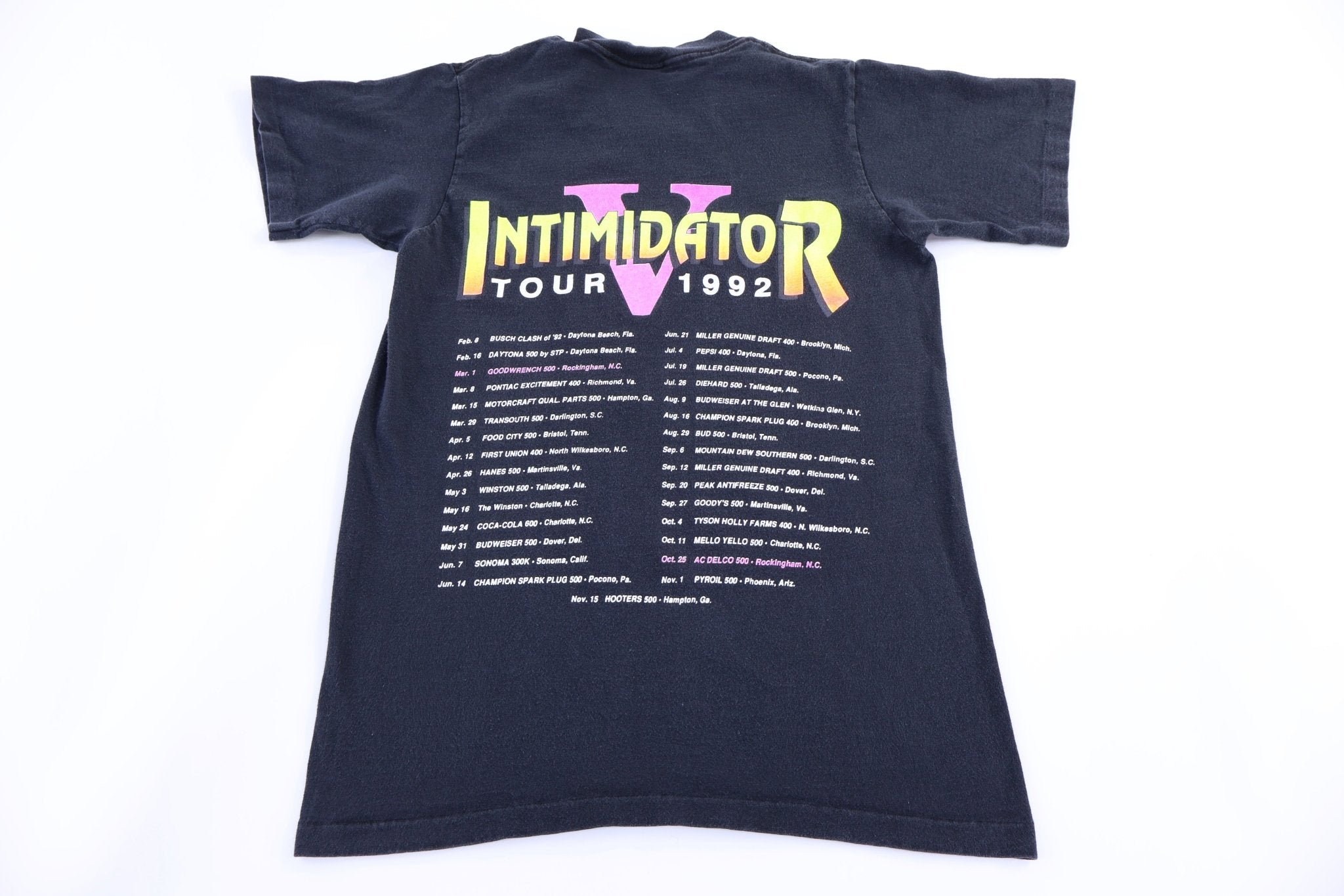 1992 Dale Earnhardt The Intimidator Tour T-shirt - Shirts & Tops - Thrifted Threads