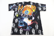 1992 Def Leppard All Over Graphic T-shirt - Shirts & Tops - Thrifted Threads