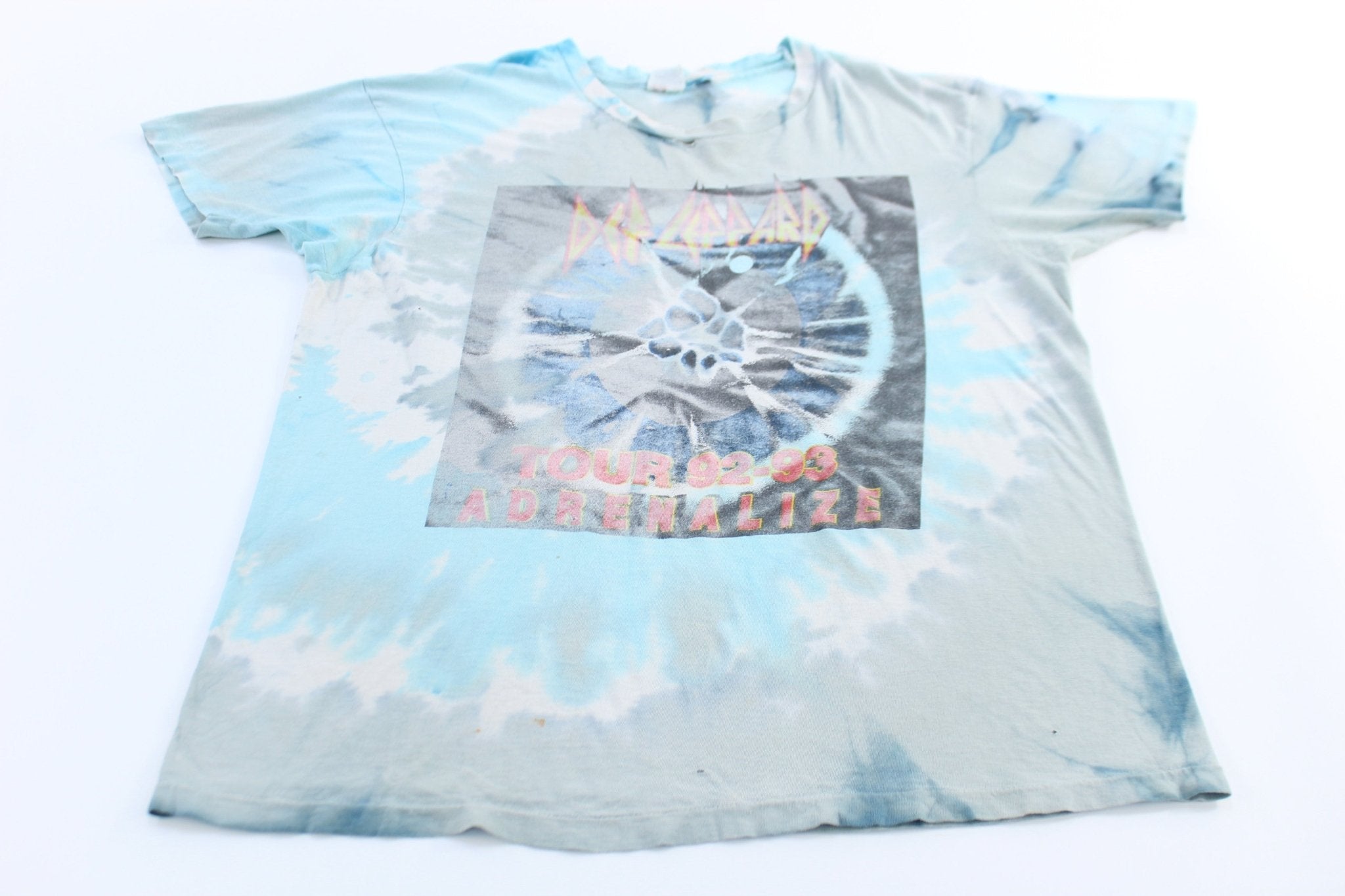 1992 Def Leppard w/ Ugly Kid Joe The Never Ending Weekend Tour T-Shirt - ThriftedThreads.com