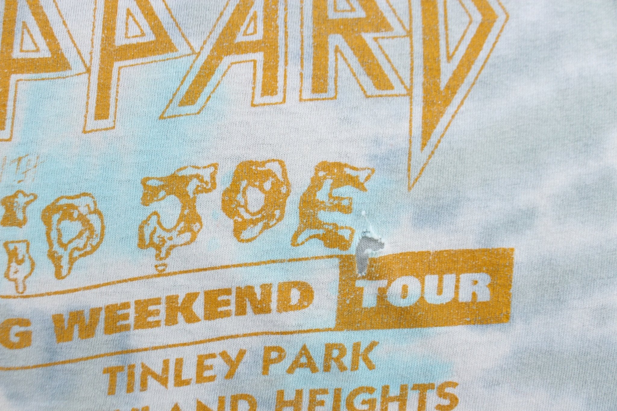 1992 Def Leppard w/ Ugly Kid Joe The Never Ending Weekend Tour T-Shirt - ThriftedThreads.com