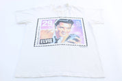 1992 Elvis Presley Rock & Roll Postage Stamp T-Shirt - T-Shirts - Thrifted Threads