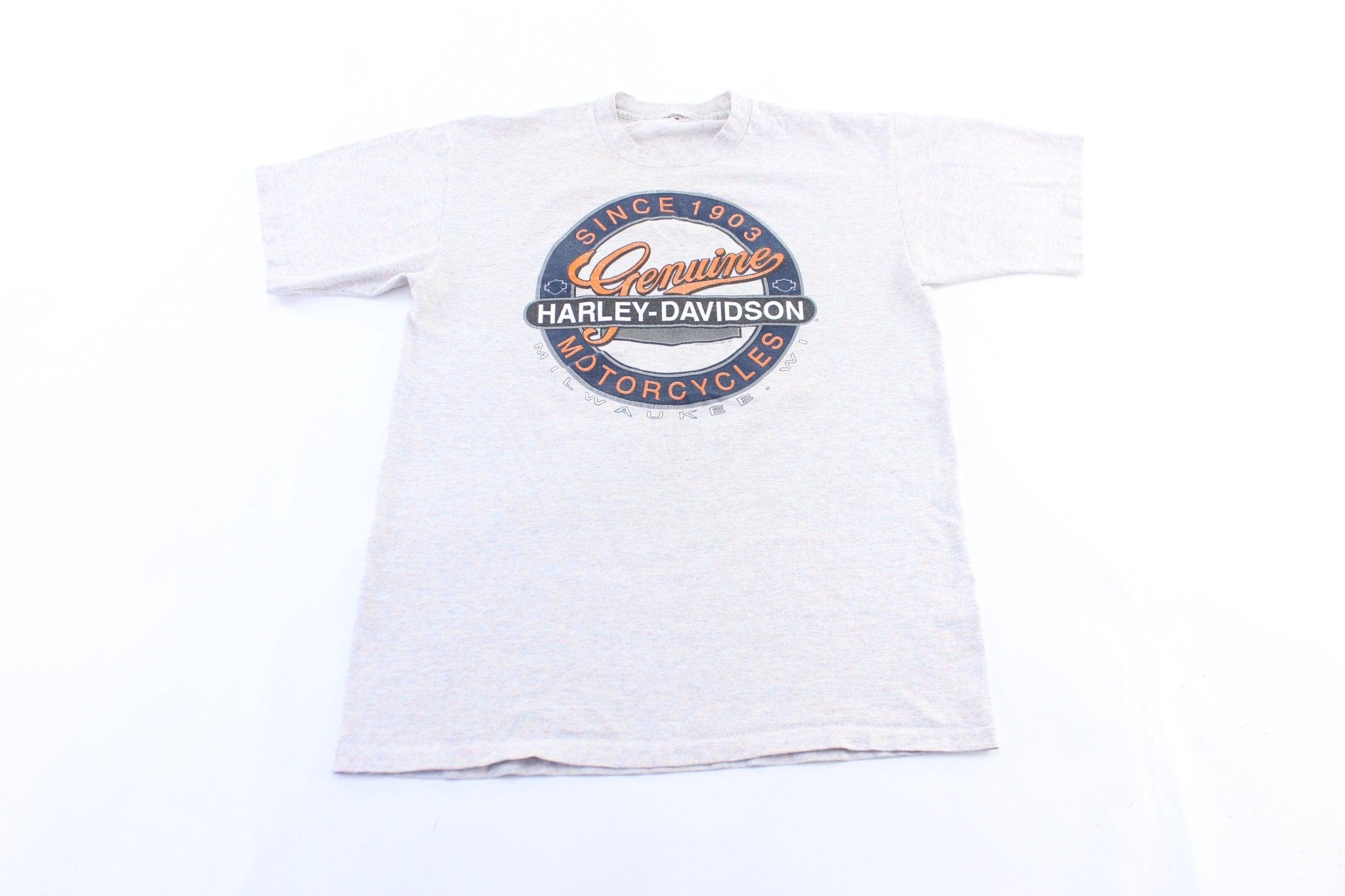 1992 Harley Davidson Motorcycles Milwaukee, Wisconsin T-Shirt - ThriftedThreads.com