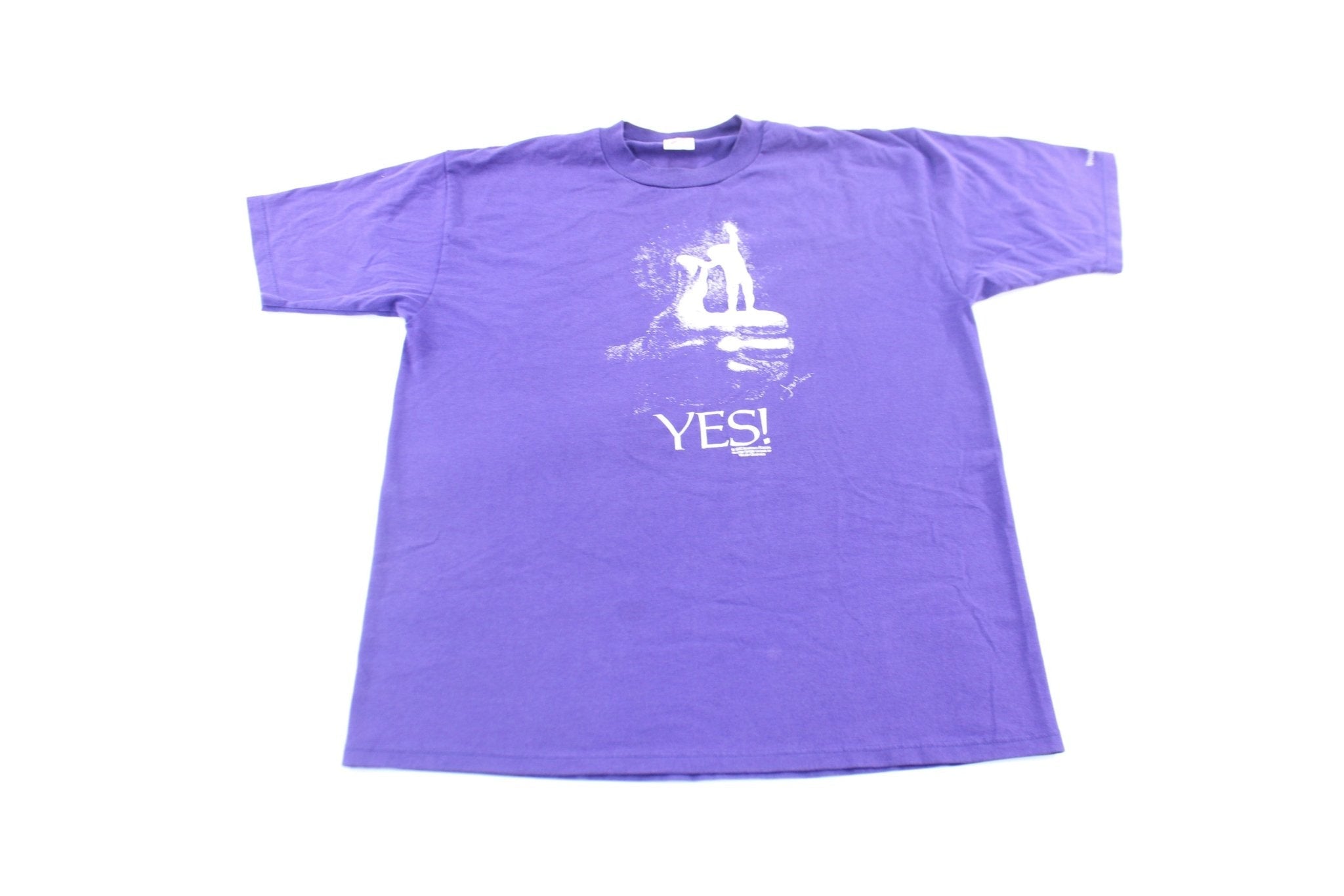 1992 Jonathan Rogers Yes Art T-Shirt - T-Shirt - Thrifted Threads