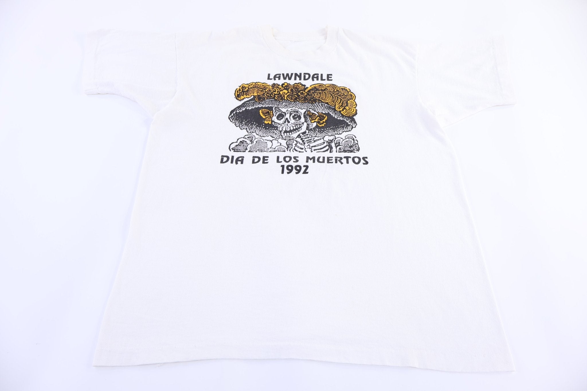 1992 Lawndale Dia De Los Muertos T-shirt - Shirts & Tops - Thrifted Threads