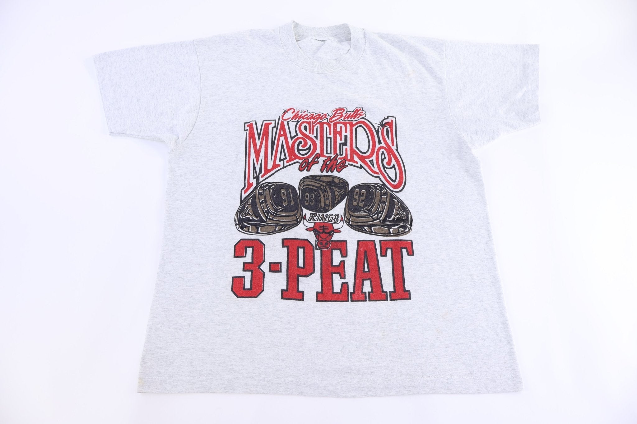 1992 Masters of The Ring Chicago Bulls Basketball T-shirt - Shirts & Tops - Thrifted Threads