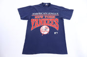 1992 New York Yankees Baseball T-shirt - Shirts & Tops - Thrifted Threads