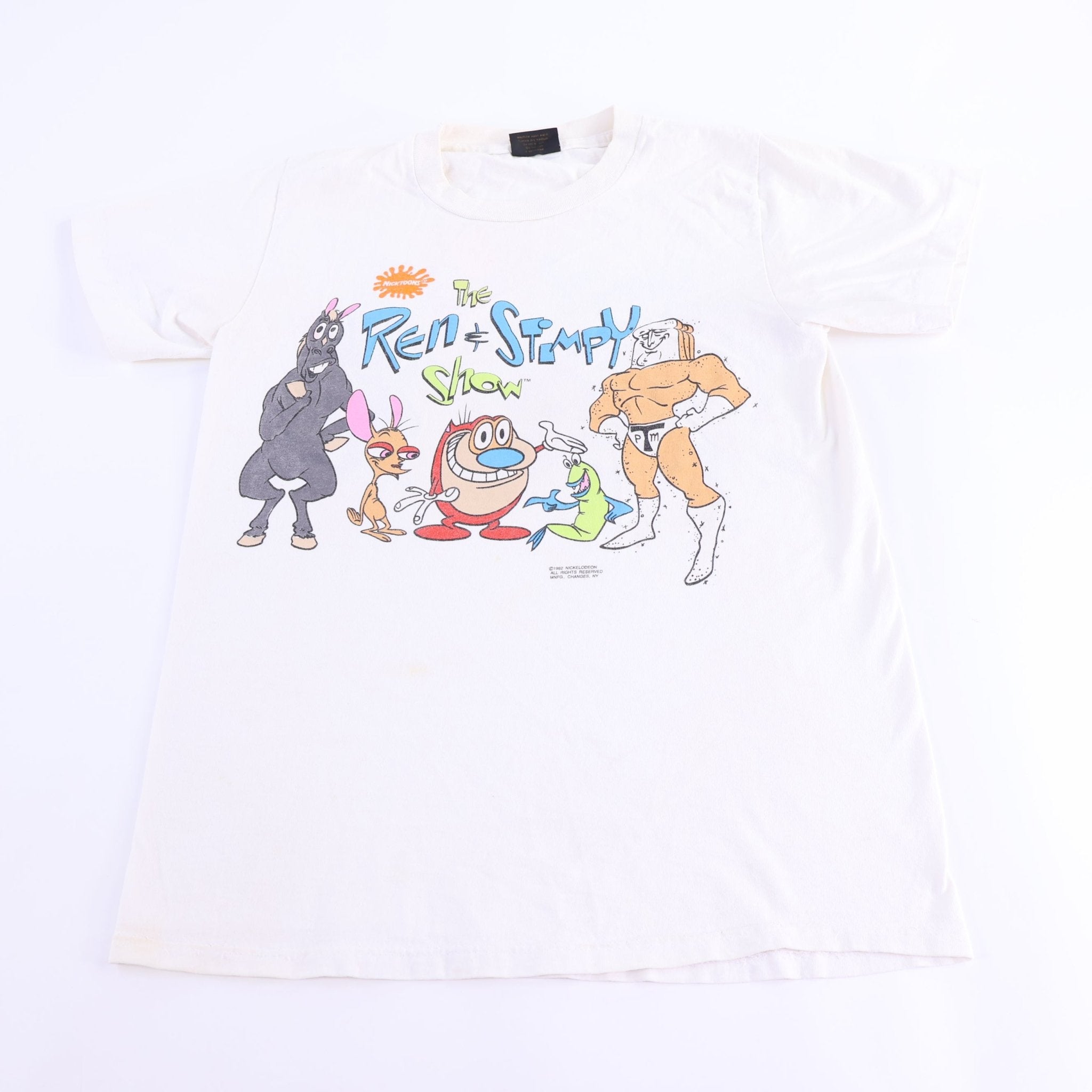 1992 Nickelodeon The Ren & Stimpy Show T-shirt - Shirts & Tops - Thrifted Threads