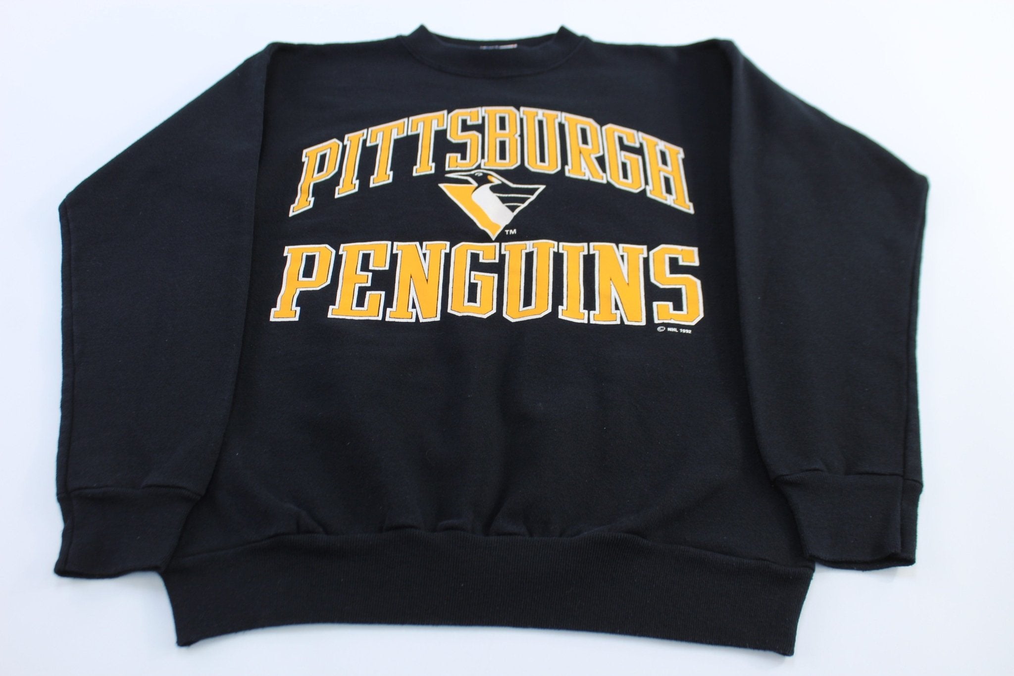 1992 Pittsburgh Penguins Hockey Sweatshirt - ThriftedThreads.com