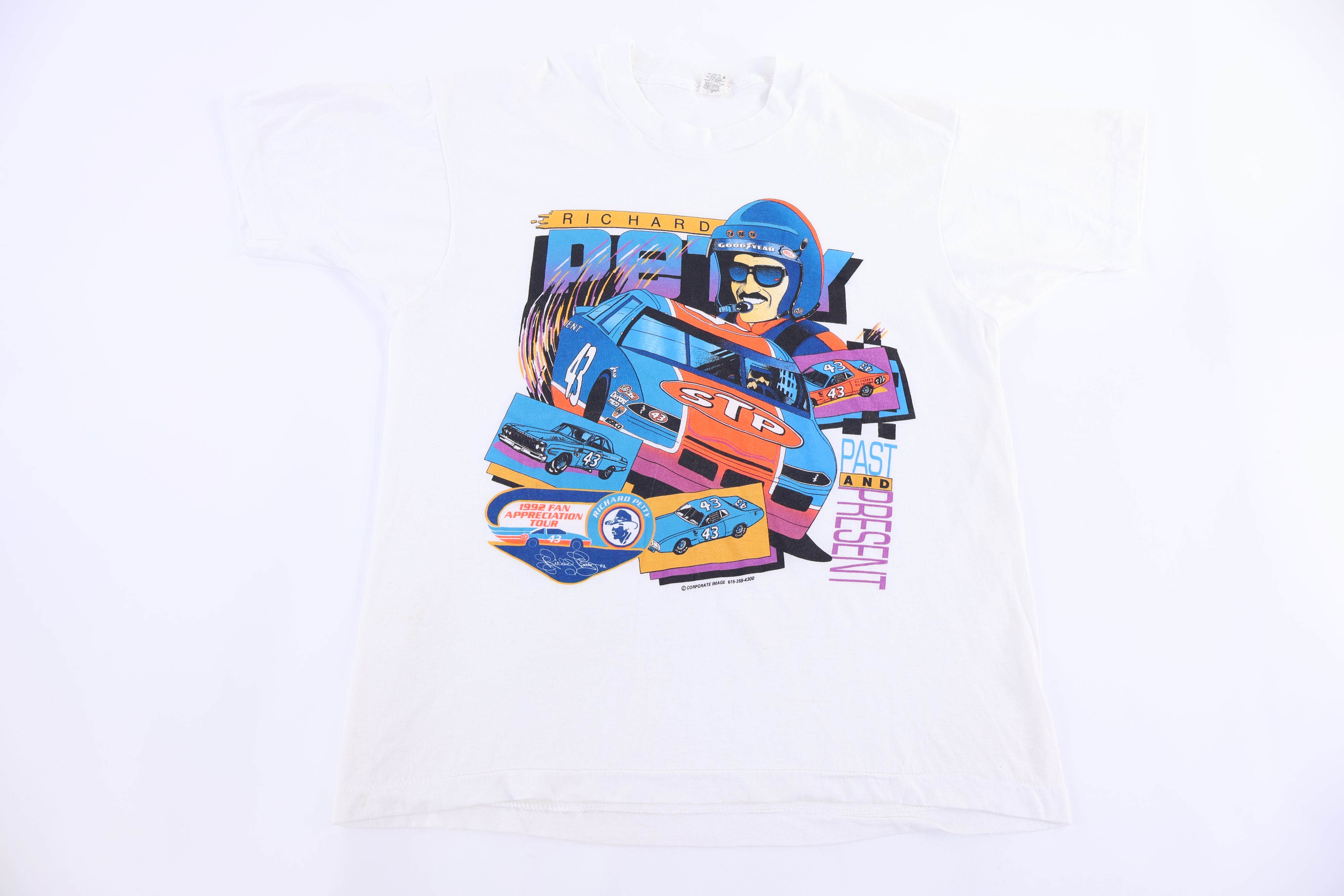 1992 Richard Petty Racing T-shirt - Shirts & Tops - Thrifted Threads