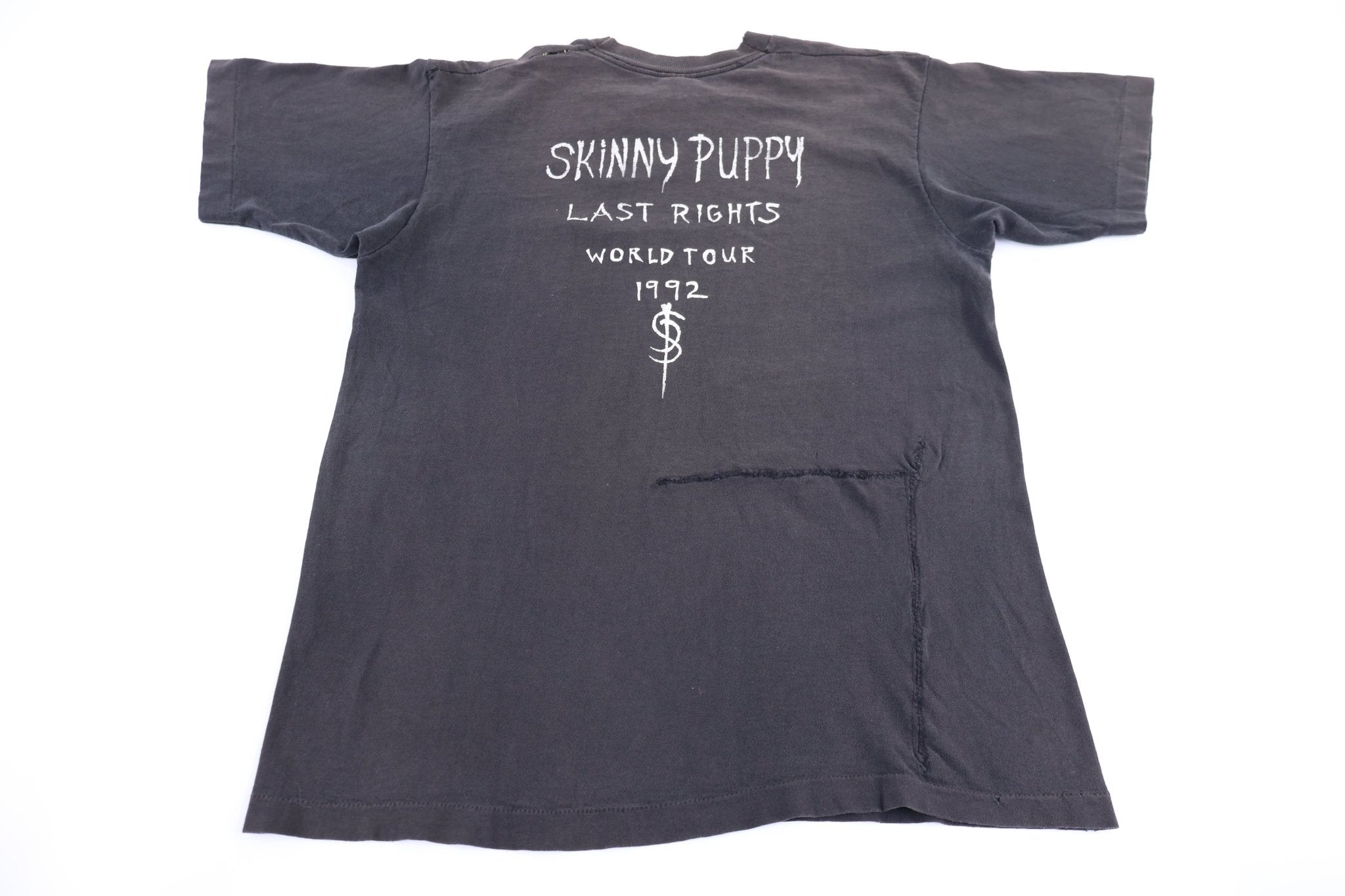 1992 Skinny Puppy Last Rights Tour T-shirt - Shirts & Tops - Thrifted Threads