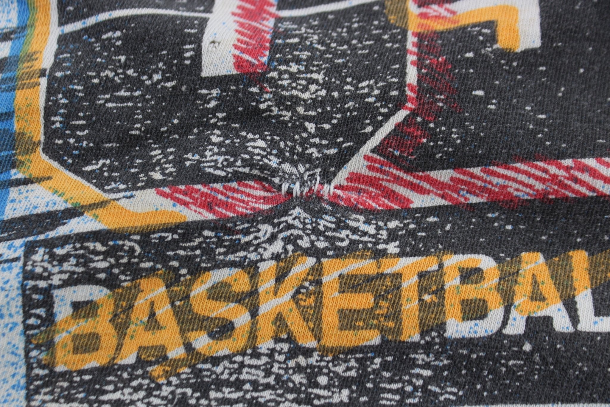 1992 USA Dream Team Michael Jordan Magic Johnson All Over Graphic T-shirt - ThriftedThreads.com