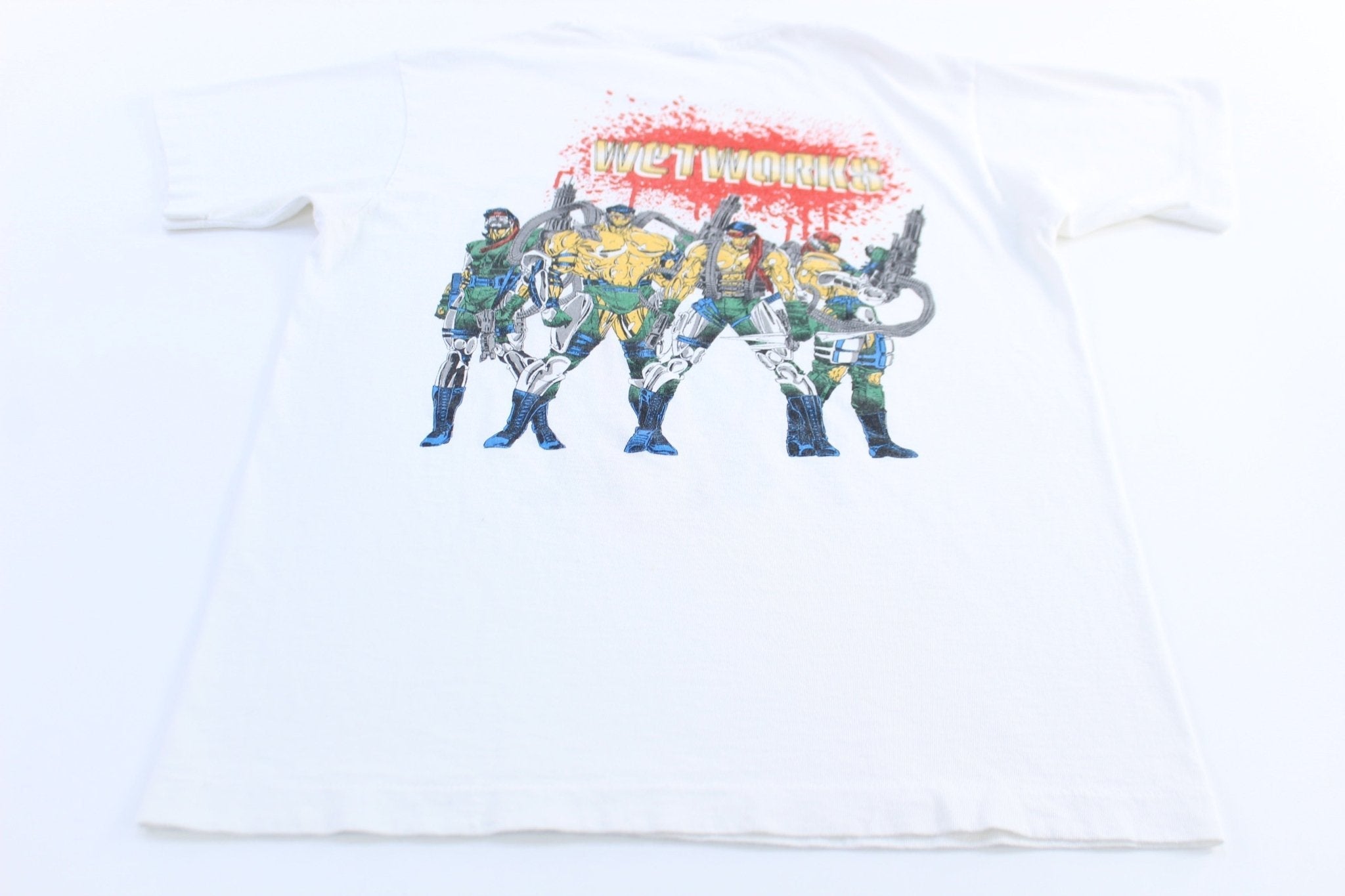 1992 Wetworks Comic Graphic T-Shirt - T-Shirts - Thrifted Threads