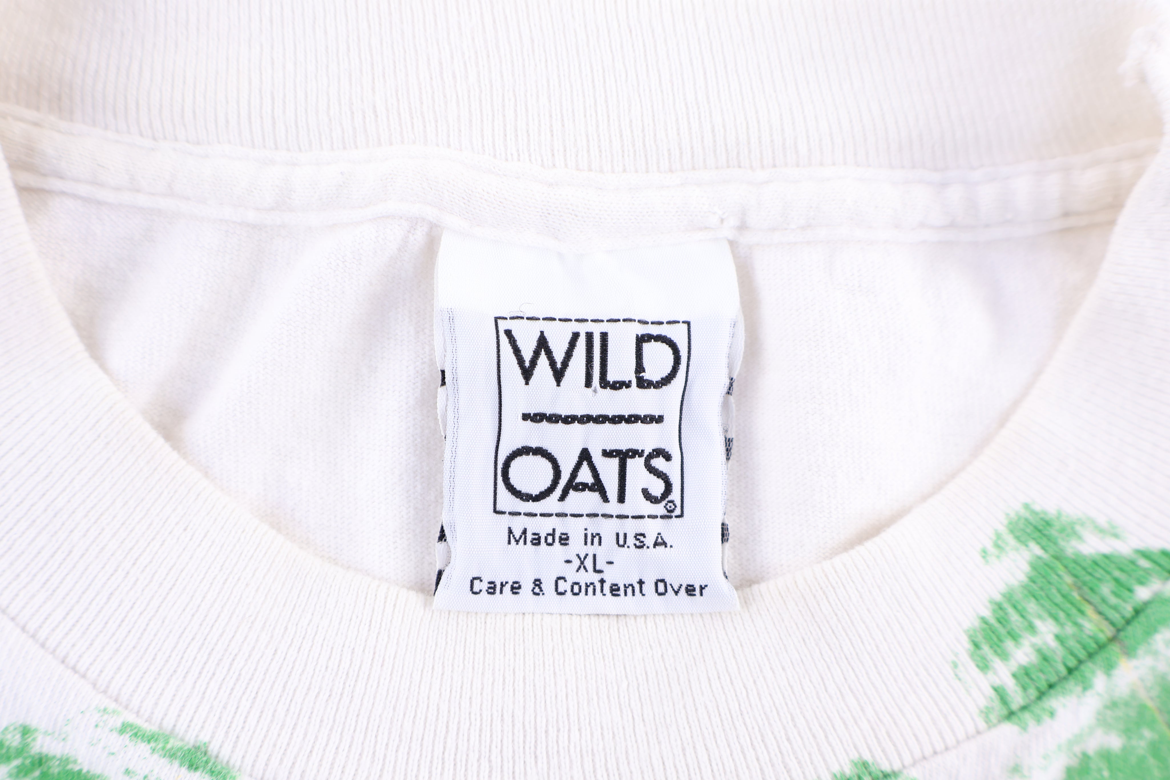 1992 Wild Oats Jungle Nature All Over Graphic T-shirt - Shirts & Tops - Thrifted Threads