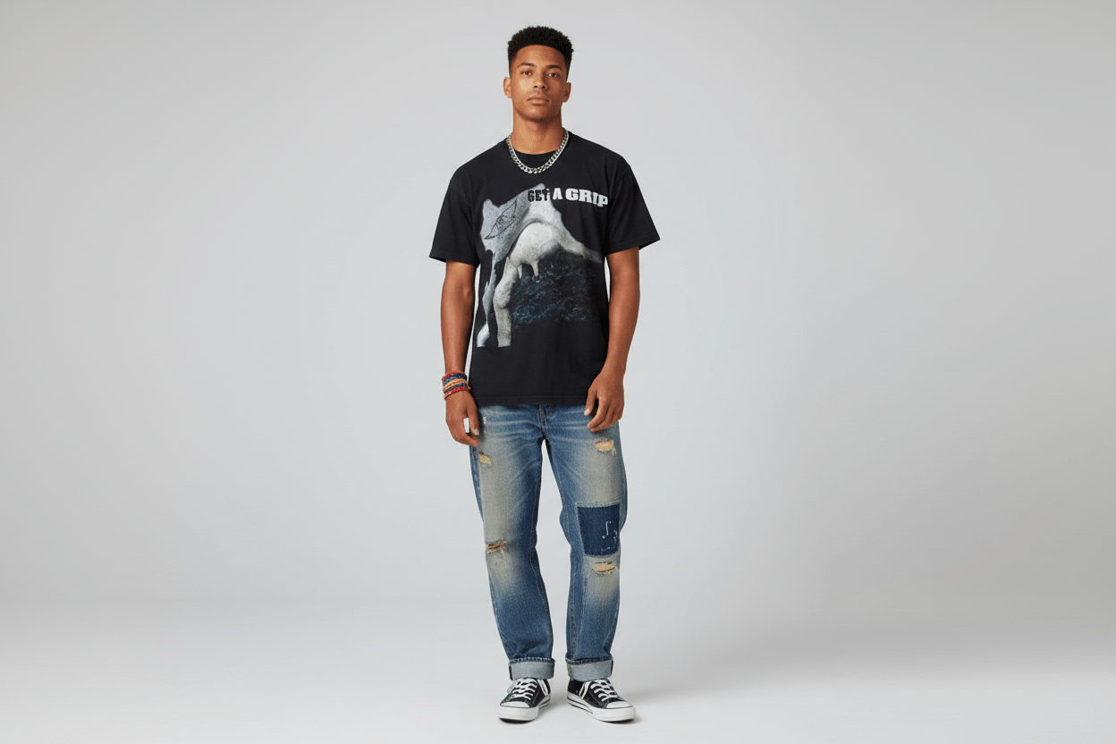 1993 Aerosmith Get A Grip Tour T-shirt - ThriftedThreads.com