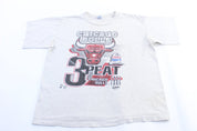 1993 Chicago Bulls 3 Peat Salem Sportswear T-Shirt - ThriftedThreads.com