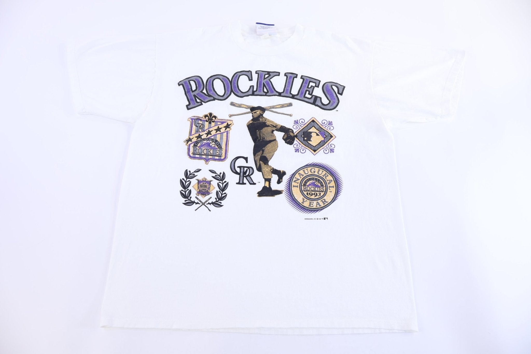 1993 Colorado Rockies Baseball T-shirt - Shirts & Tops - Thrifted Threads