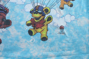 1993 Grateful Dead Liquid Blue Parachuting Tie - Dye T-Shirt - ThriftedThreads.com