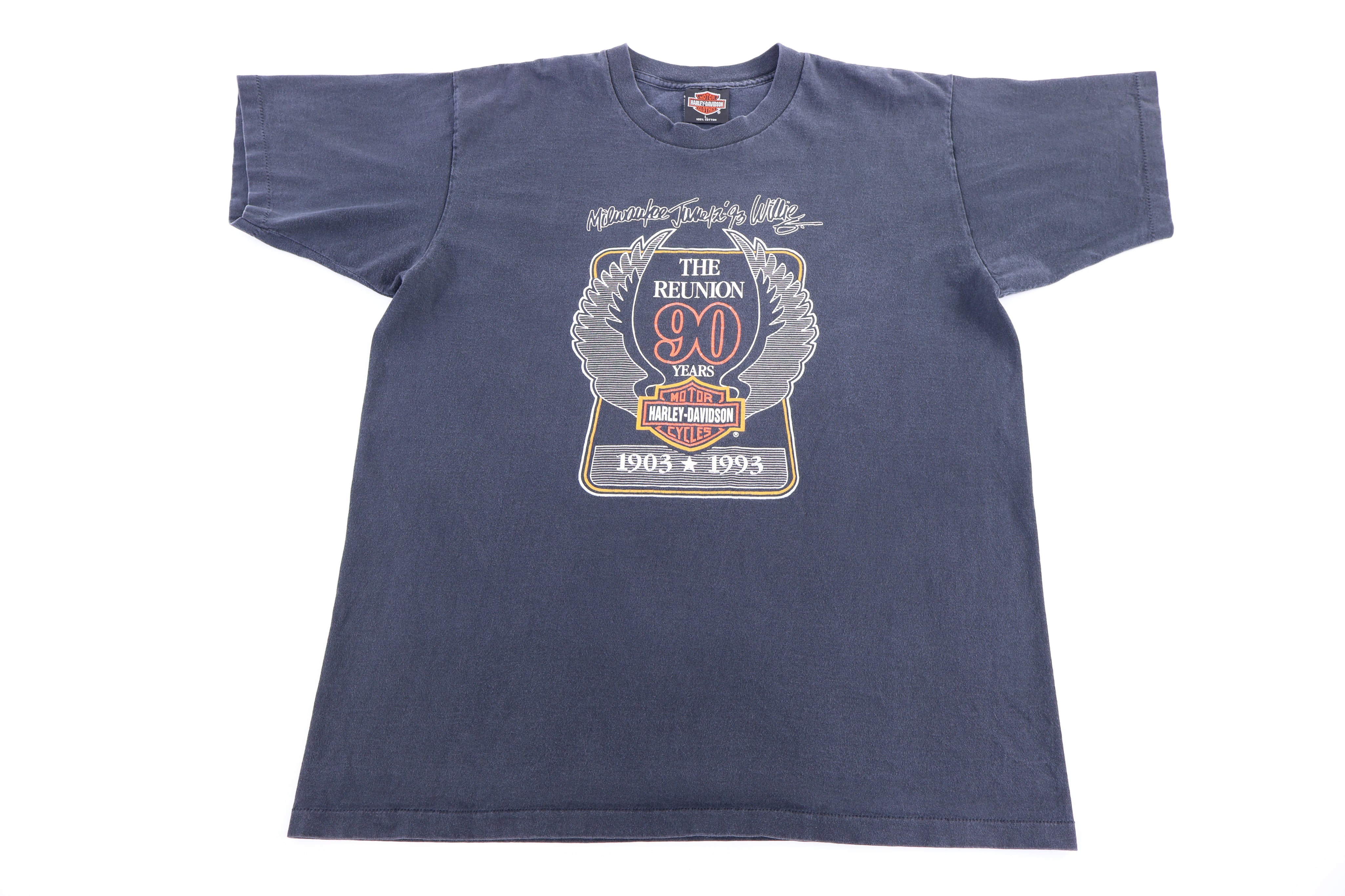 1993 Harley Davidson Motorcycles The Reunion T-shirt - Shirts & Tops - Thrifted Threads