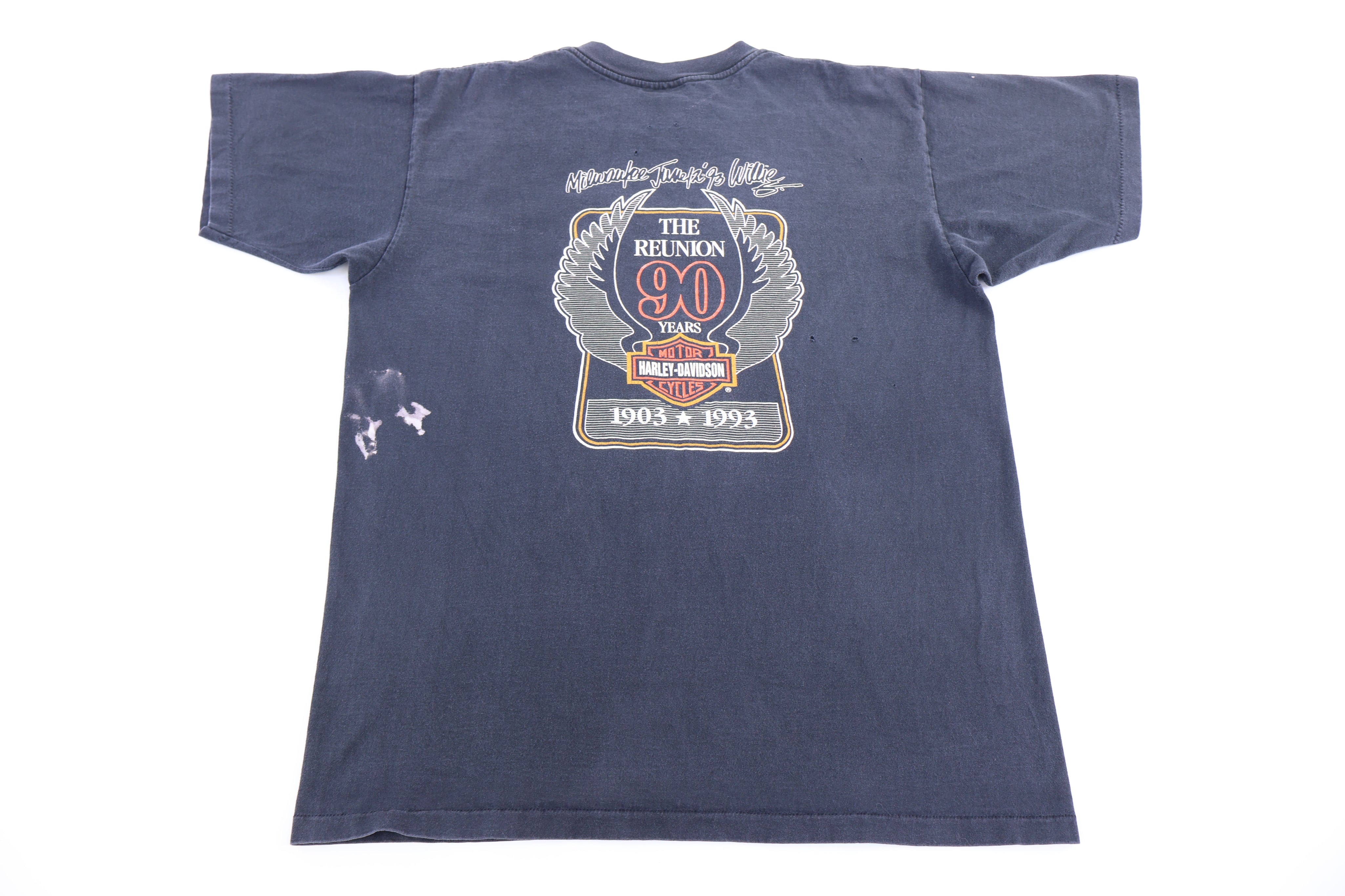 1993 Harley Davidson Motorcycles The Reunion T-shirt - Shirts & Tops - Thrifted Threads