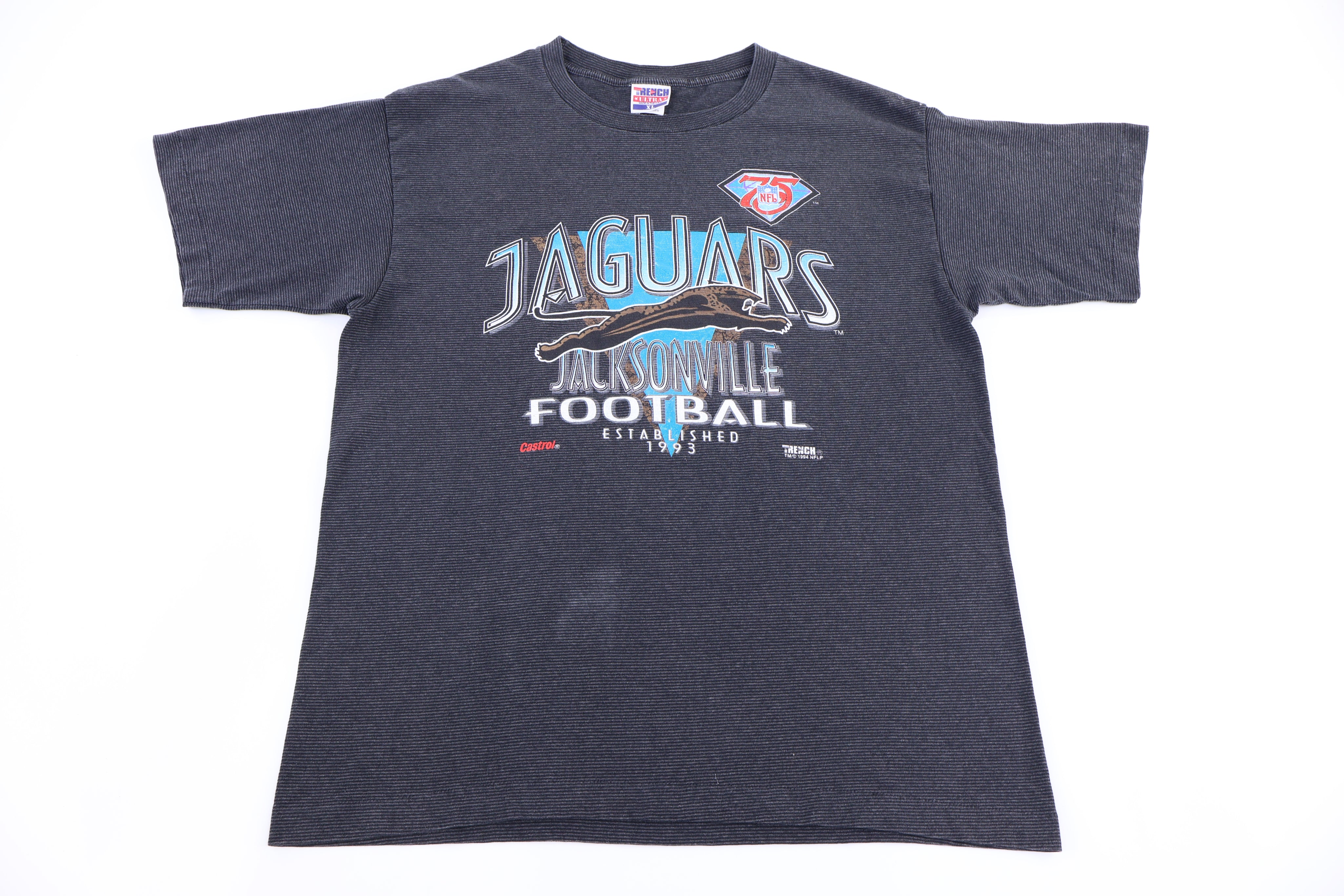 1993 Jacksonville Jaguars Football T-shirt - Shirts & Tops - Thrifted Threads