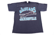 1993 Jaguars Jacksonville Football T-shirt - Shirts & Tops - Thrifted Threads