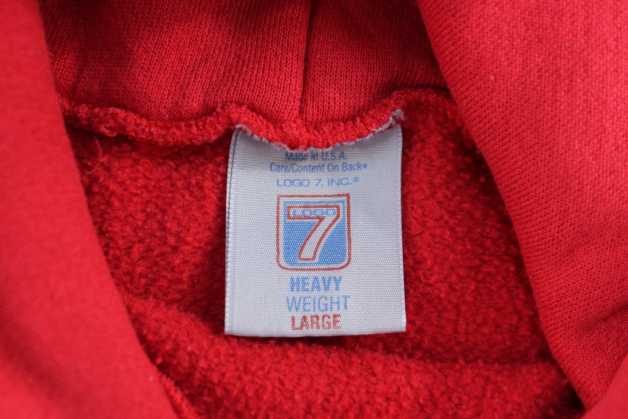 1993 Kansas City Chiefs Football Logo 7 Pullover Hoodie - ThriftedThreads.com