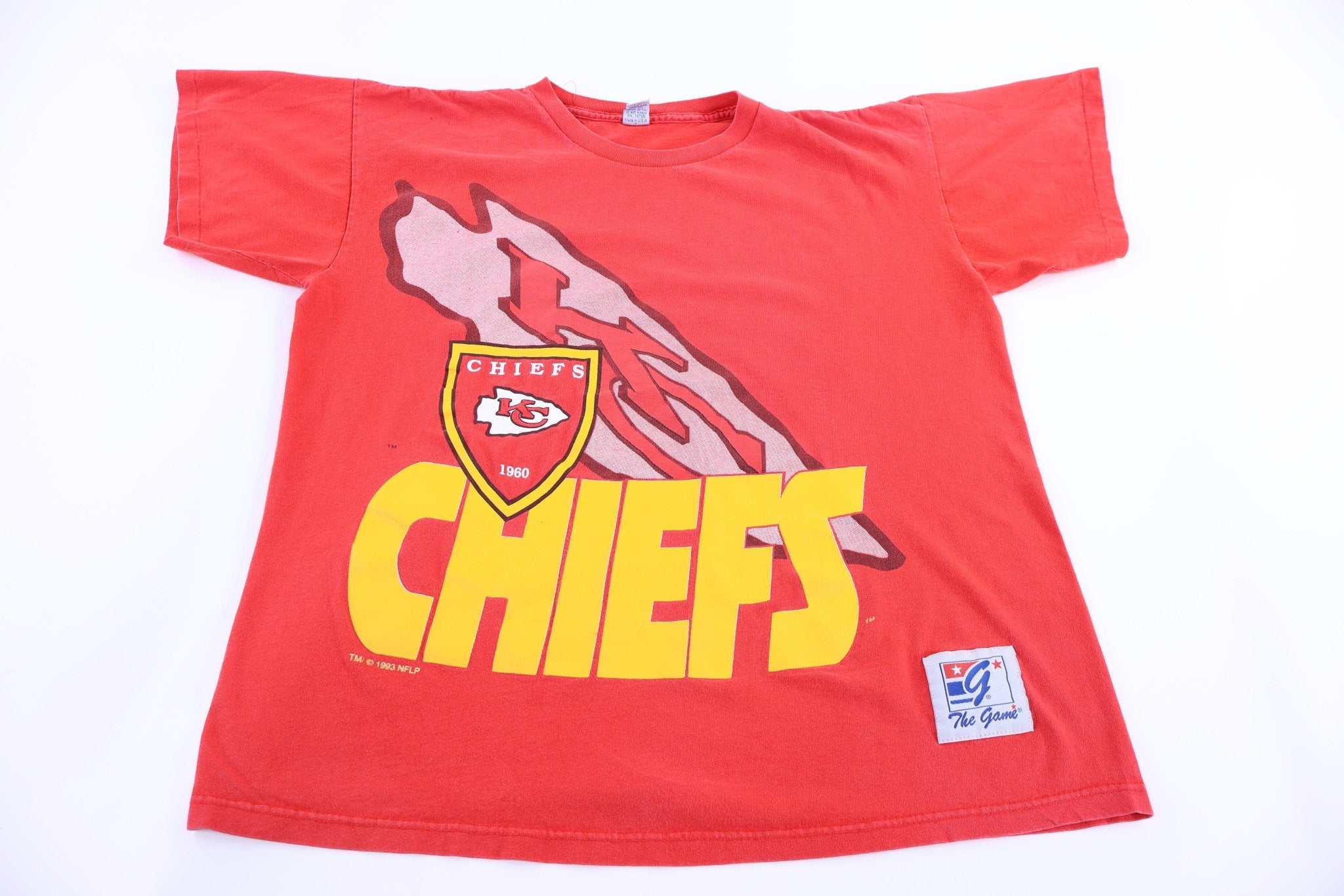 1993 Kansas City Chiefs Football T-shirt - Shirts & Tops - Thrifted Threads