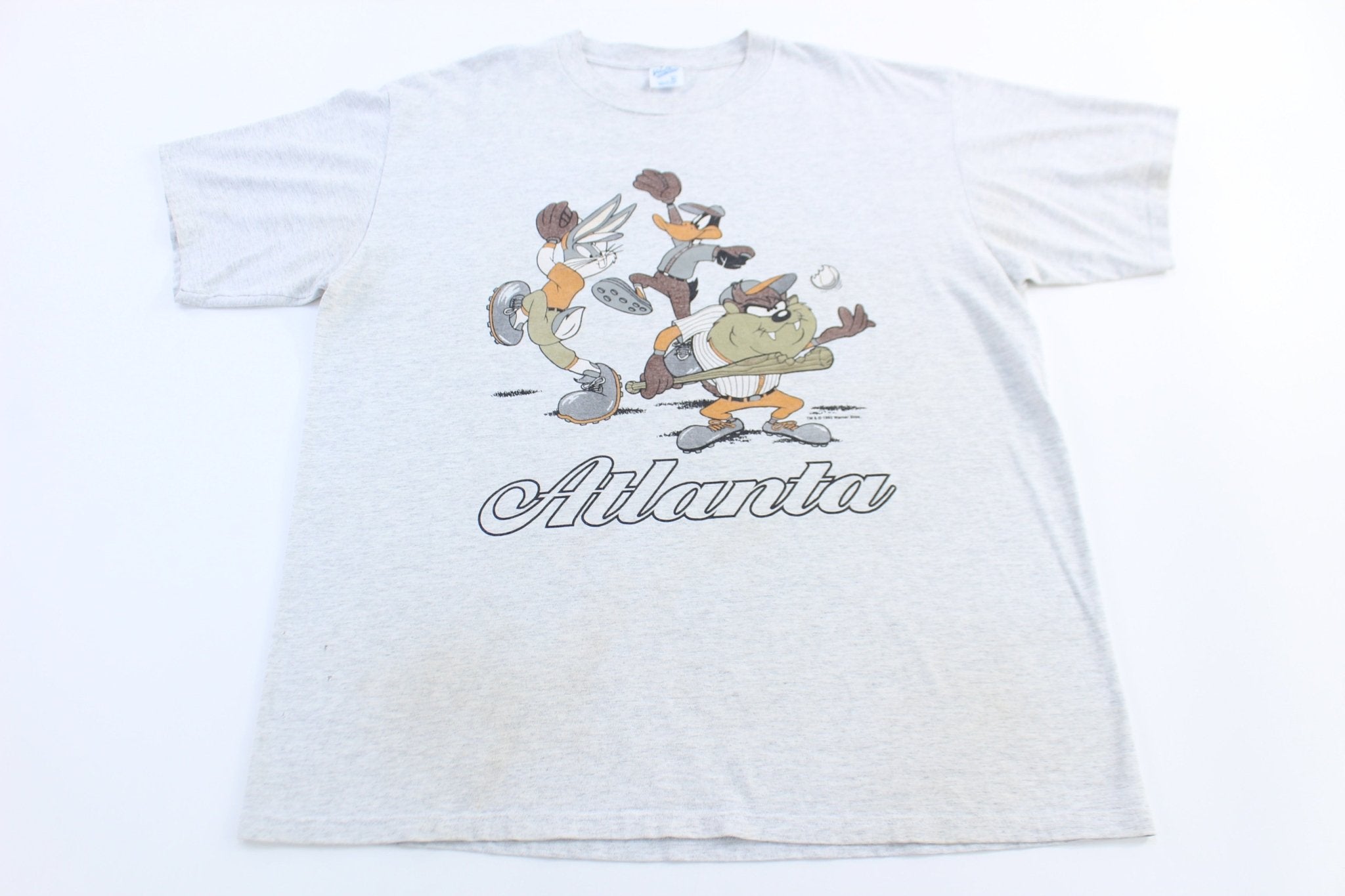 1993 Looney Tunes Atlanta Baseball T-shirt - ThriftedThreads.com