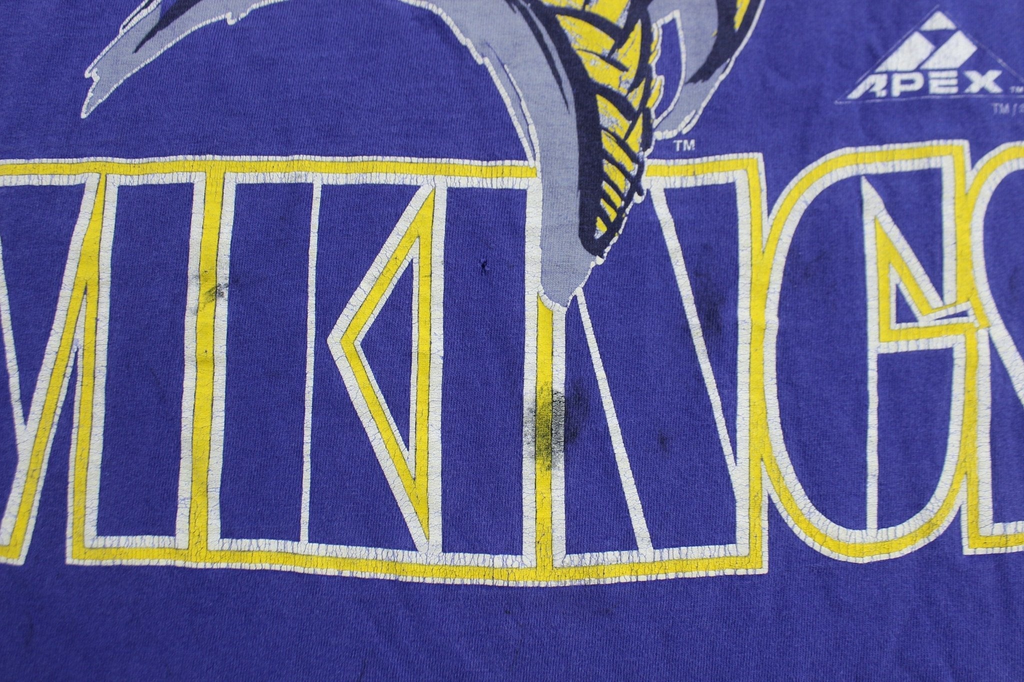 1993 Minnesota Vikings Apex One T-Shirt - ThriftedThreads.com