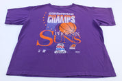 1993 NBA Phoenix Suns The Finals West Conference Champs T-shirt - ThriftedThreads.com