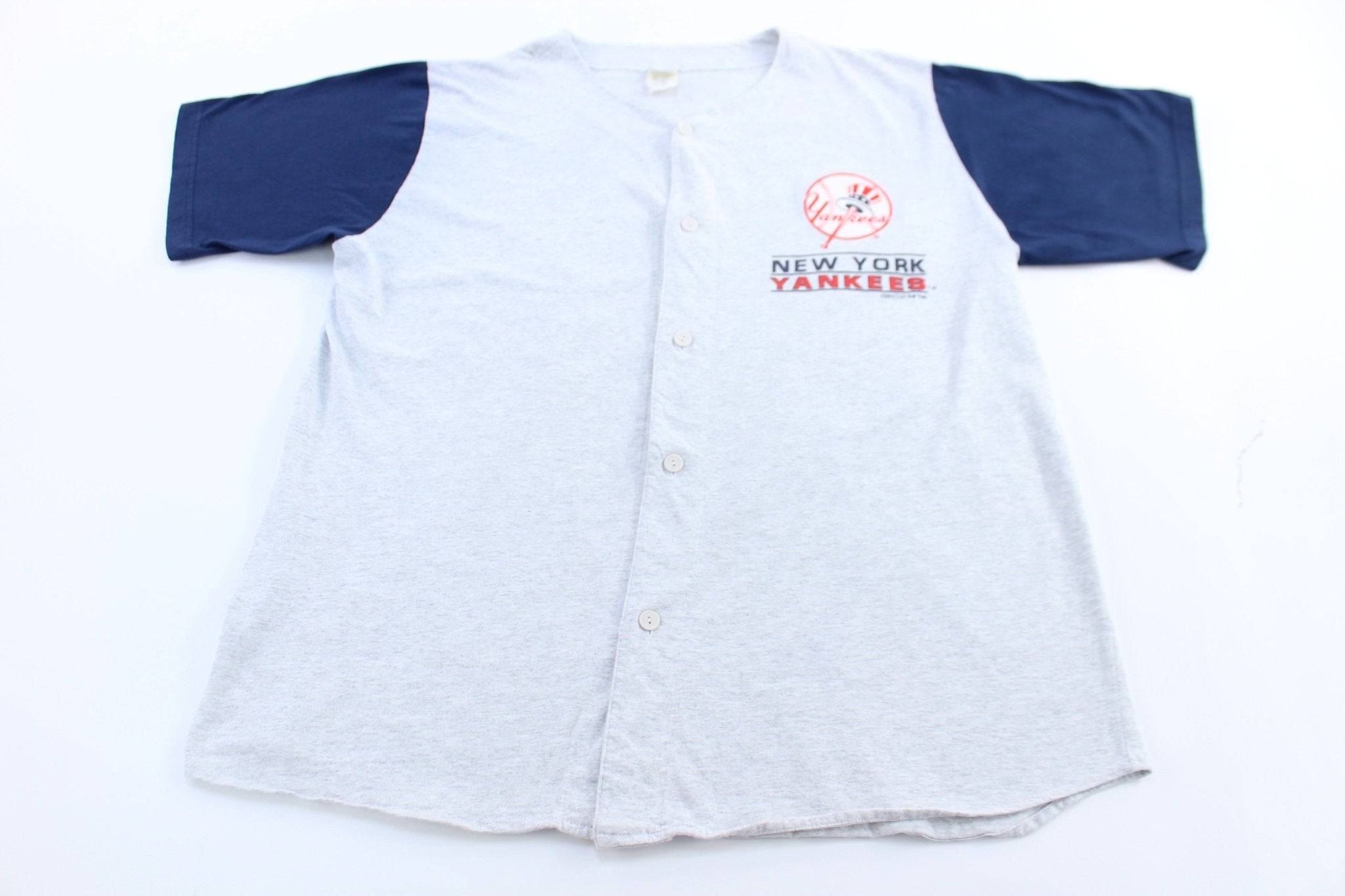 1993 New York Yankees Baseball Jersey - ThriftedThreads.com