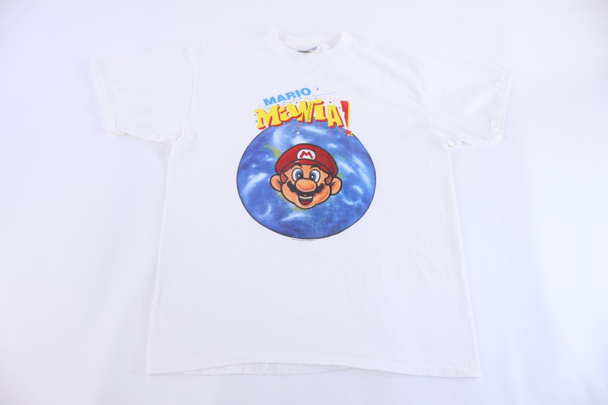 1993 Nintendo Mario Mania! Graphic T-shirt - Shirts & Tops - Thrifted Threads