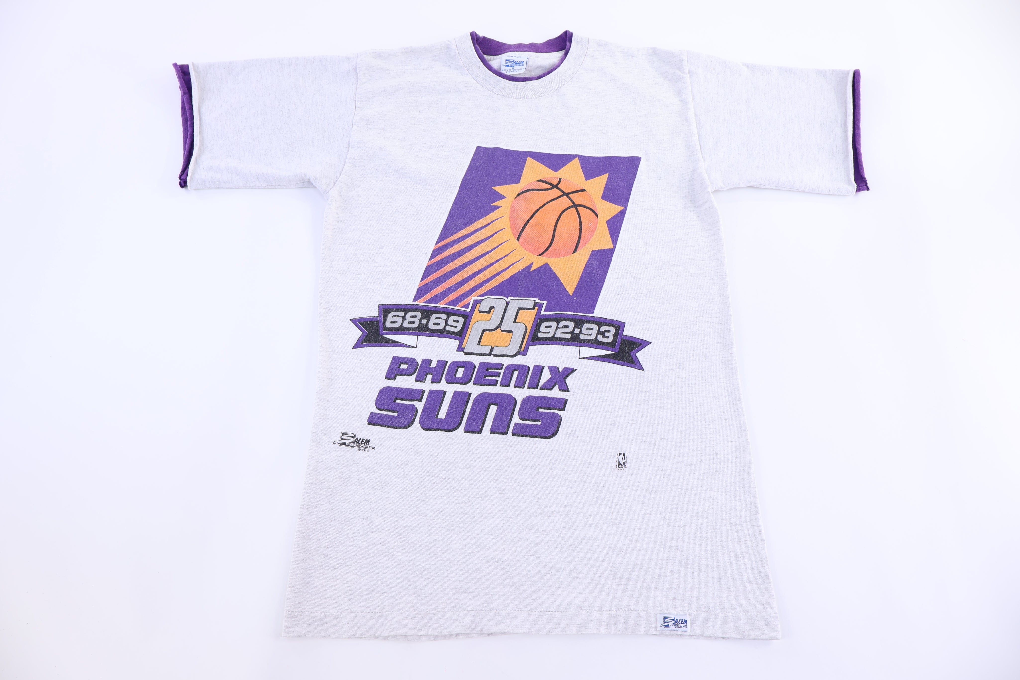 1993 Phoenix Suns Basketball T-shirt - Shirts & Tops - Thrifted Threads