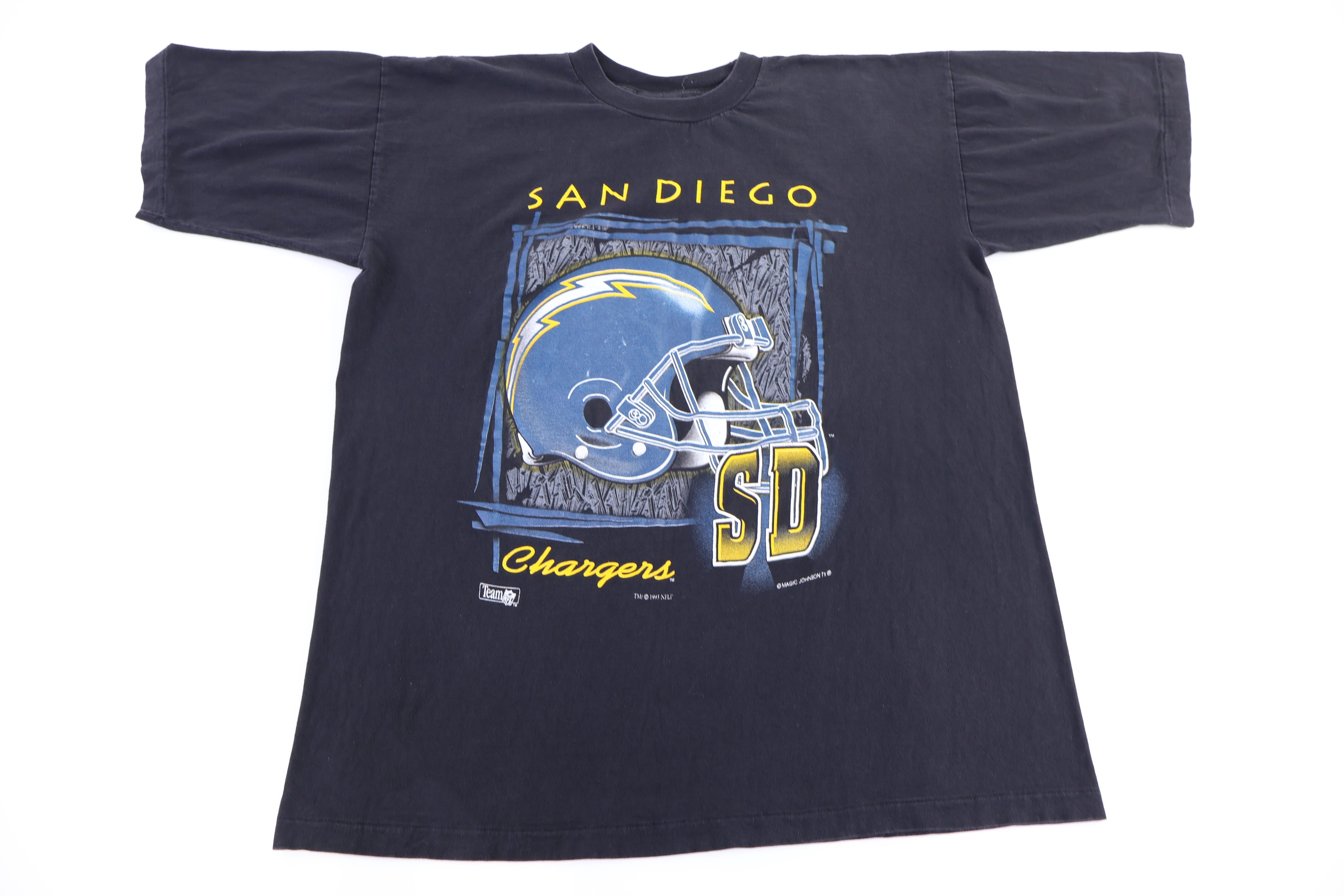 1993 San Diego Chargers Football T-shirt - Shirts & Tops - Thrifted Threads