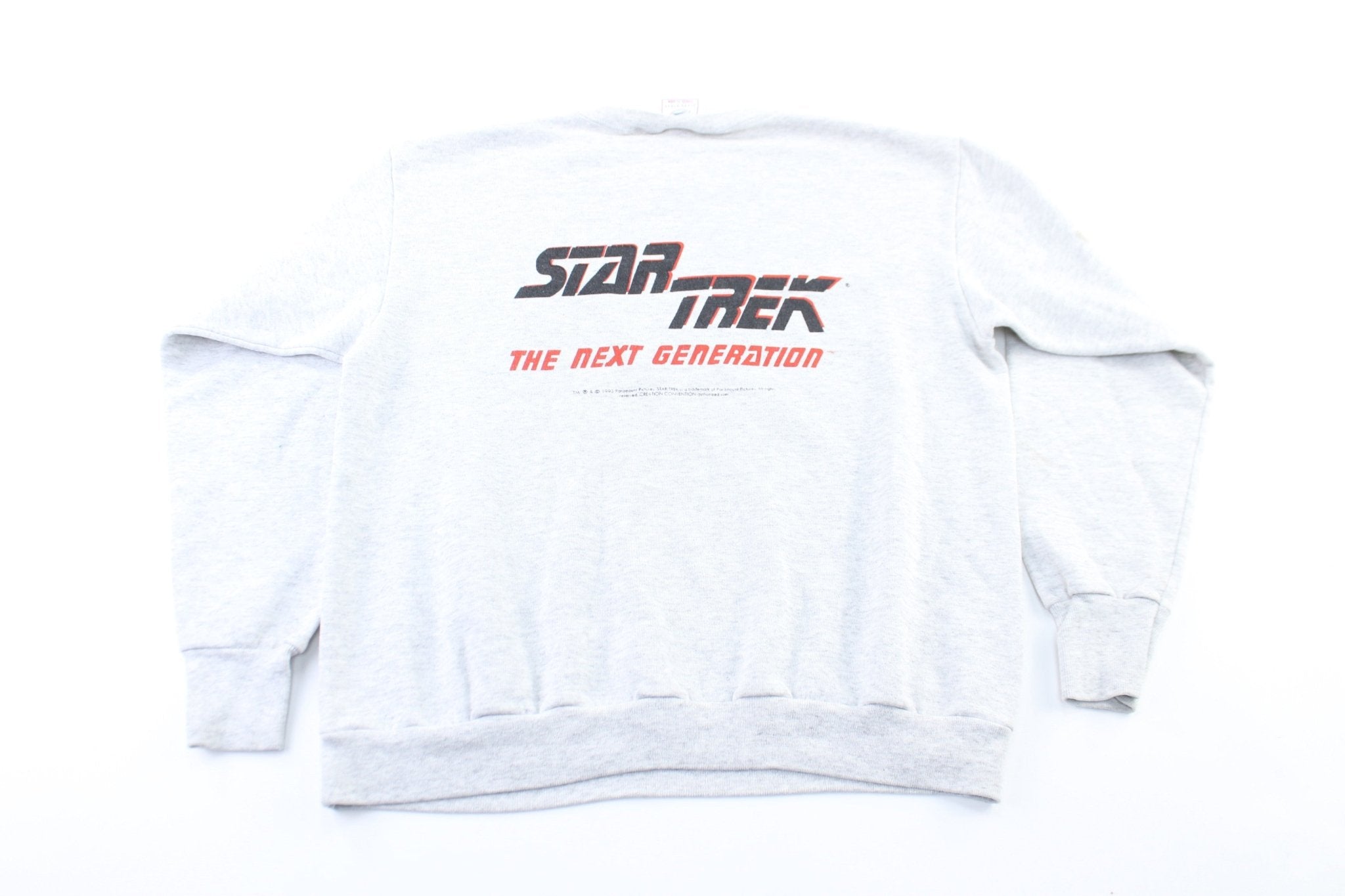 1993 Star Trek The Next Generation Promo Sweatshirt - ThriftedThreads.com