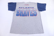 1993 Starter Atlanta Braves Baseball T-shirt - Shirts & Tops - Thrifted Threads