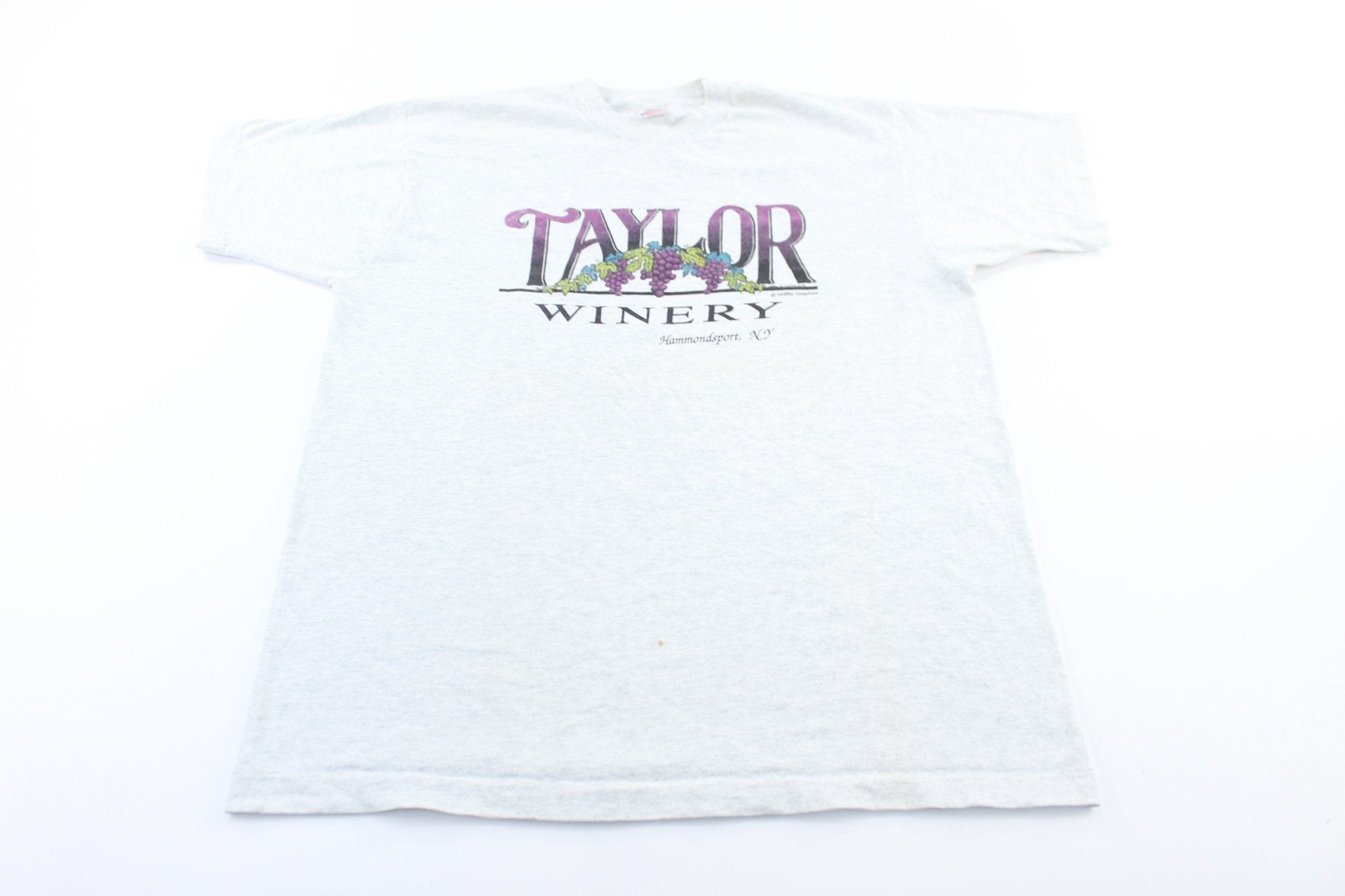 1993 Taylor Winery Hammondsport, New York T-Shirt - ThriftedThreads.com